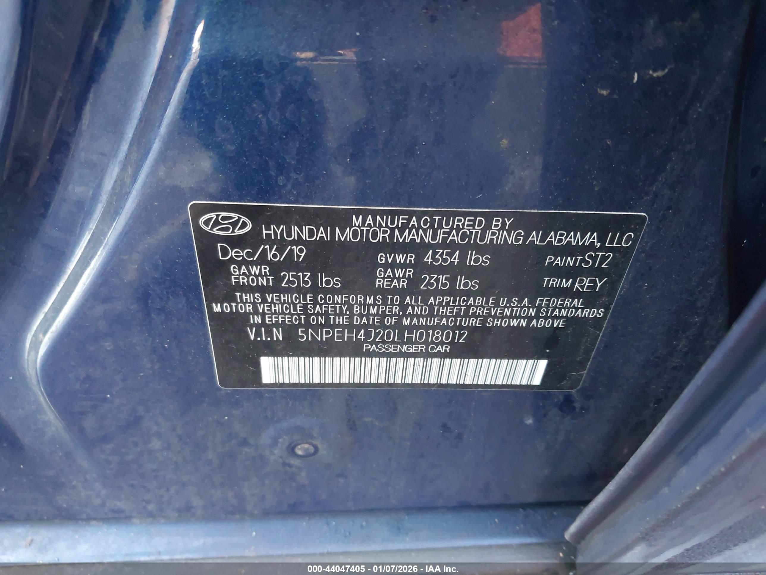 HYUNDAI SONATA image 9