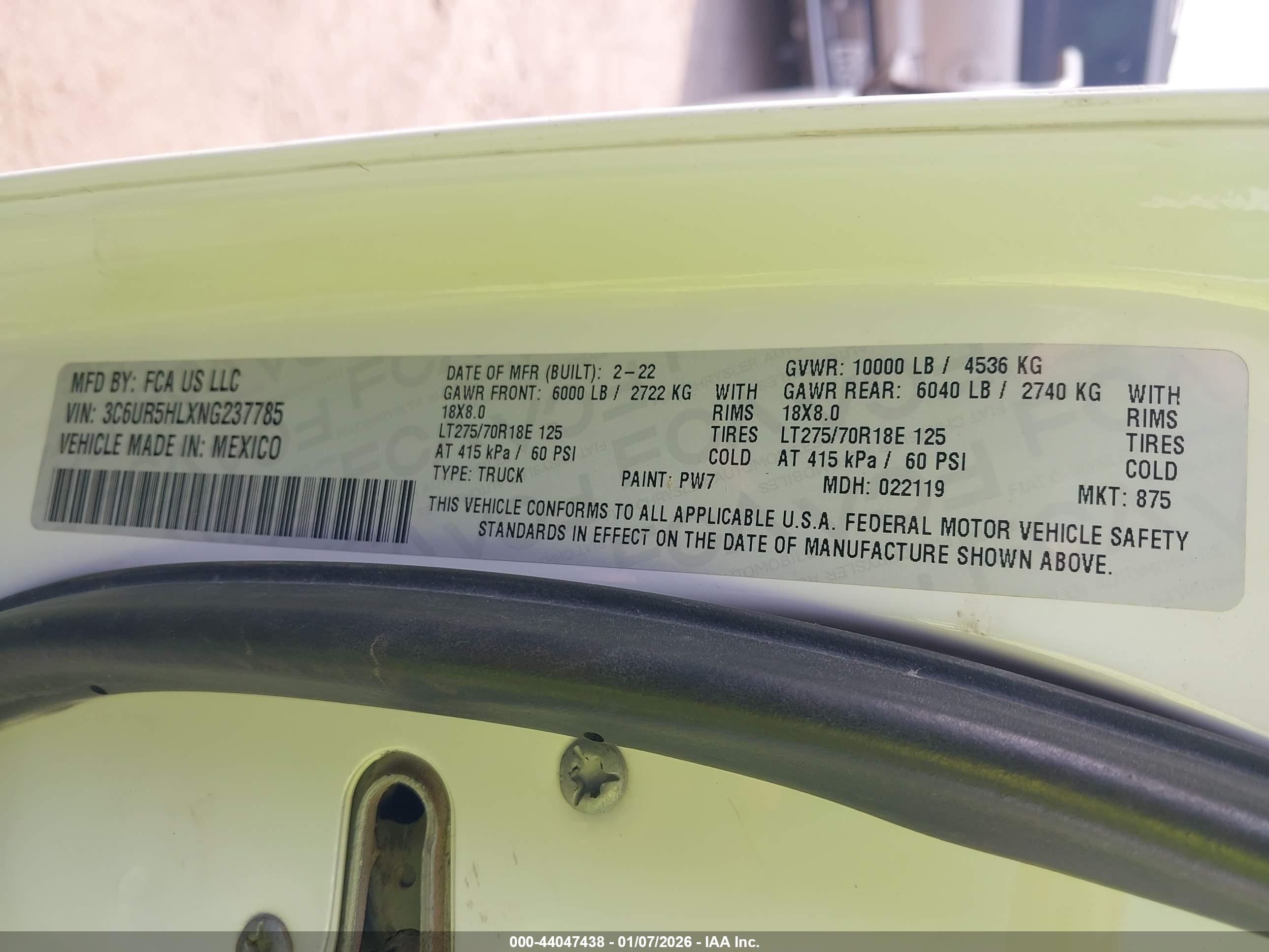 RAM 2500 image 9