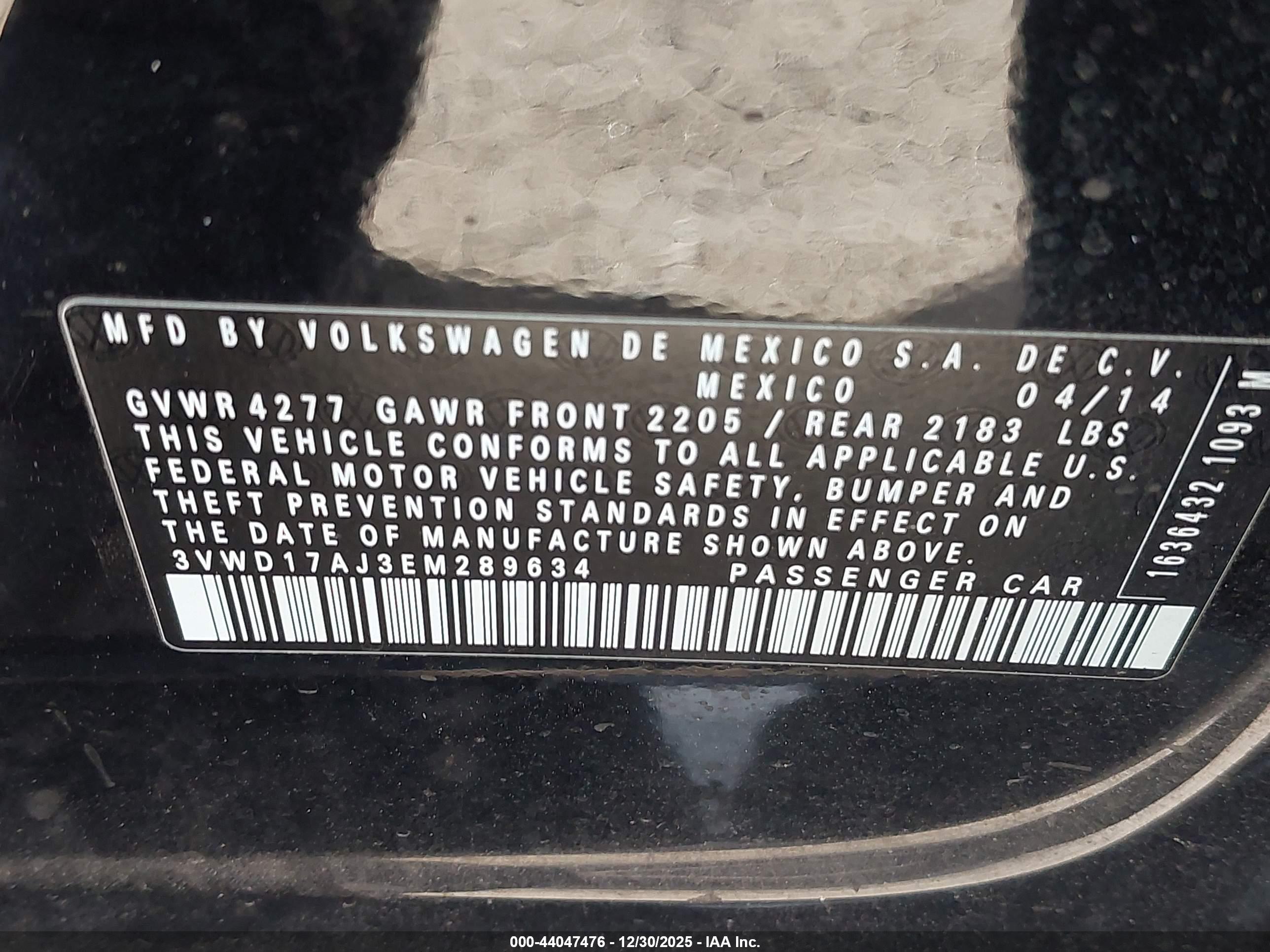 VOLKSWAGEN JETTA image 9