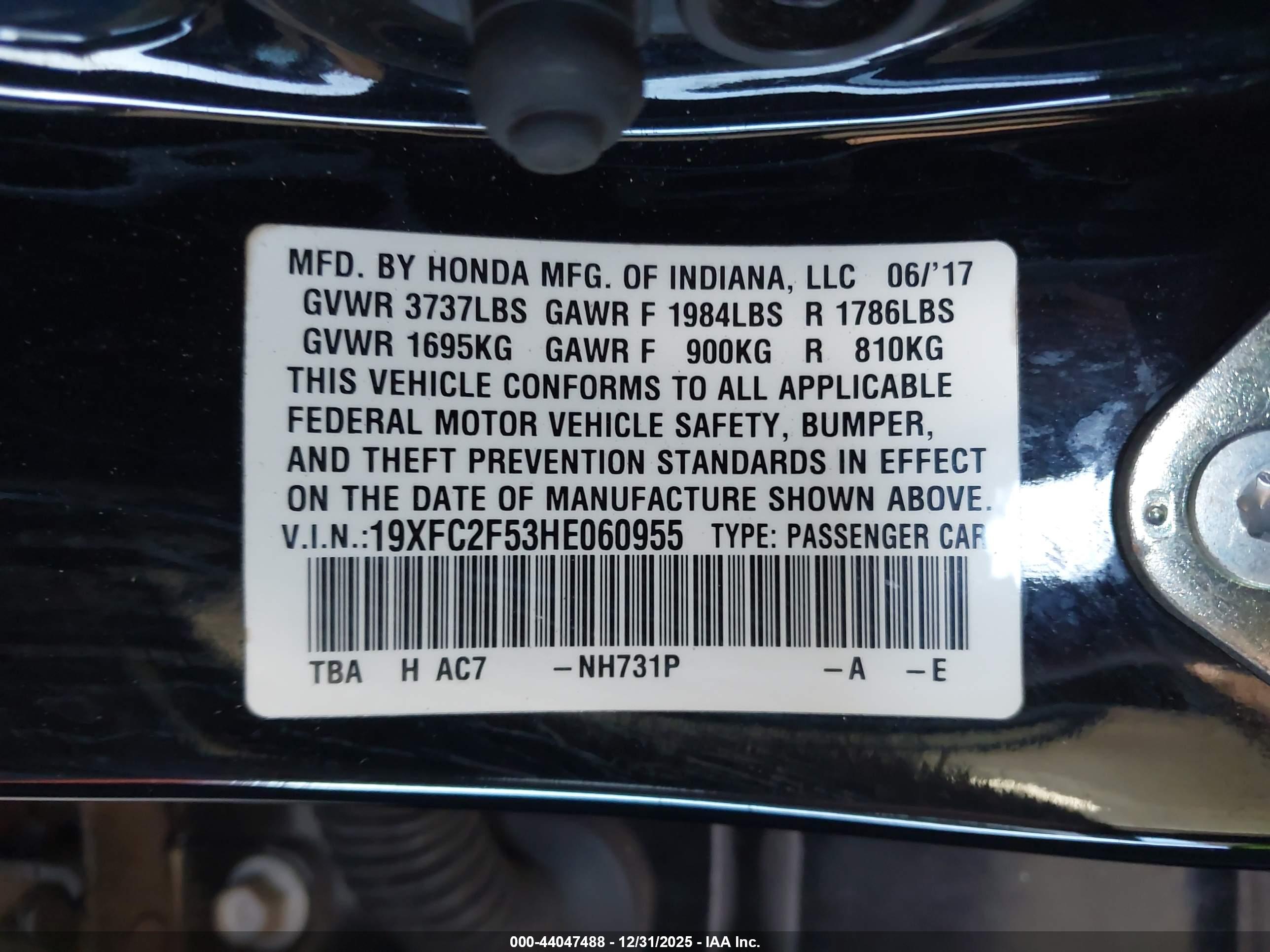 HONDA CIVIC image 9
