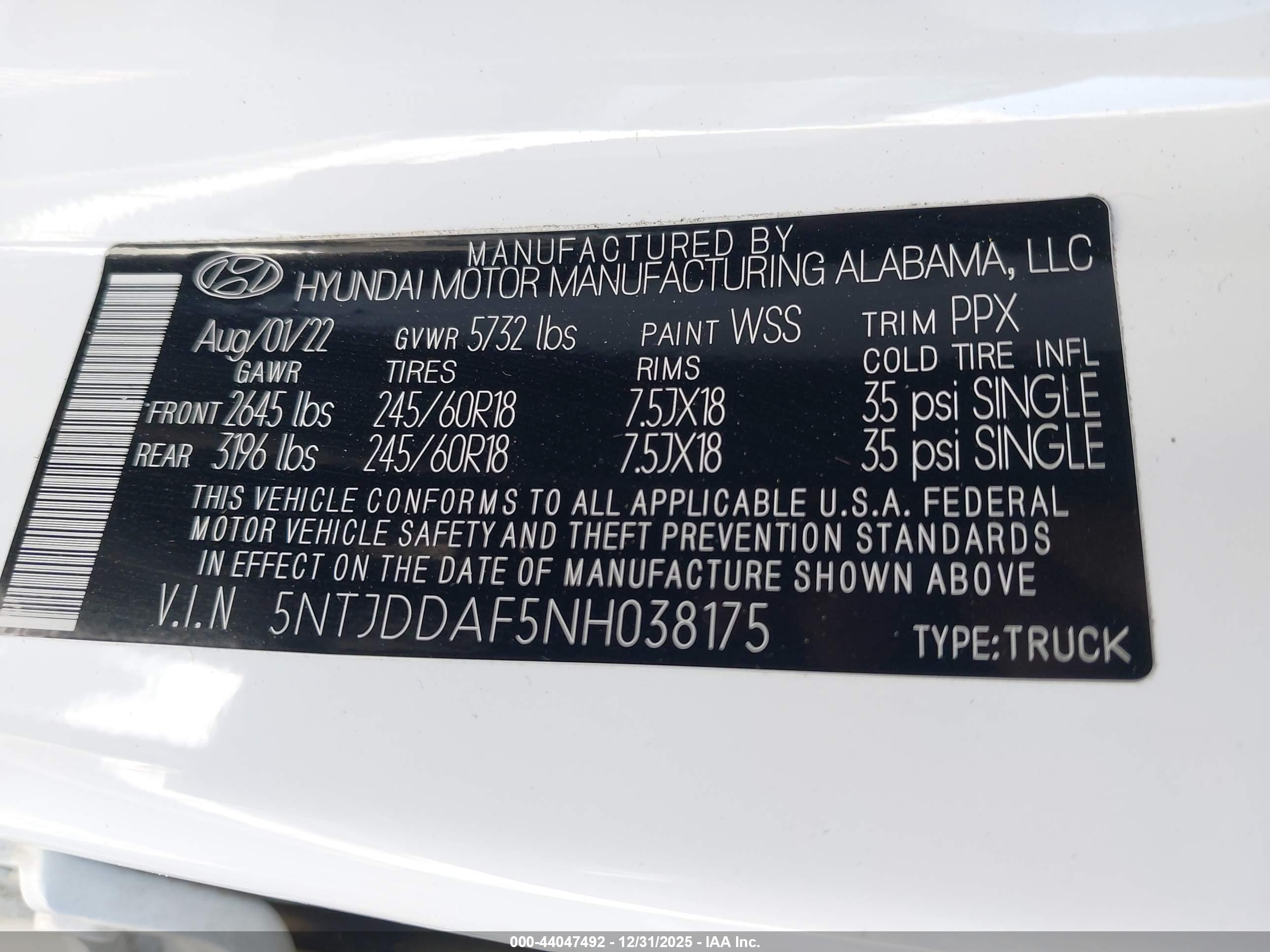HYUNDAI SANTA image 9