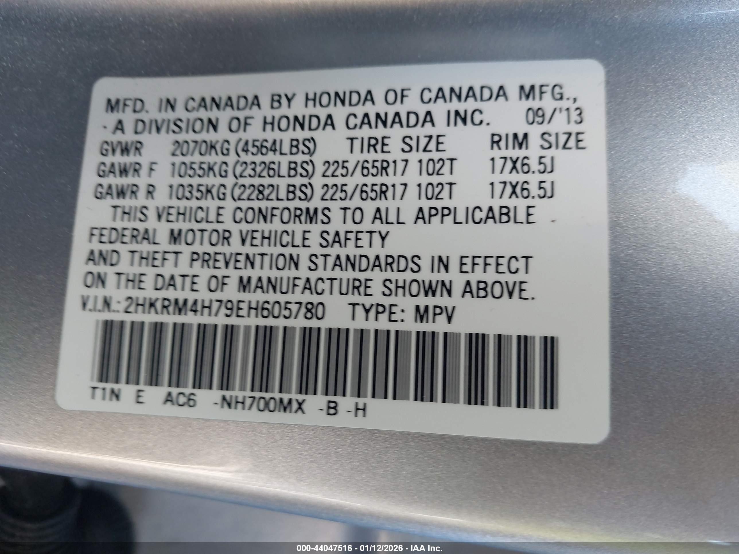 HONDA CR-V image 9