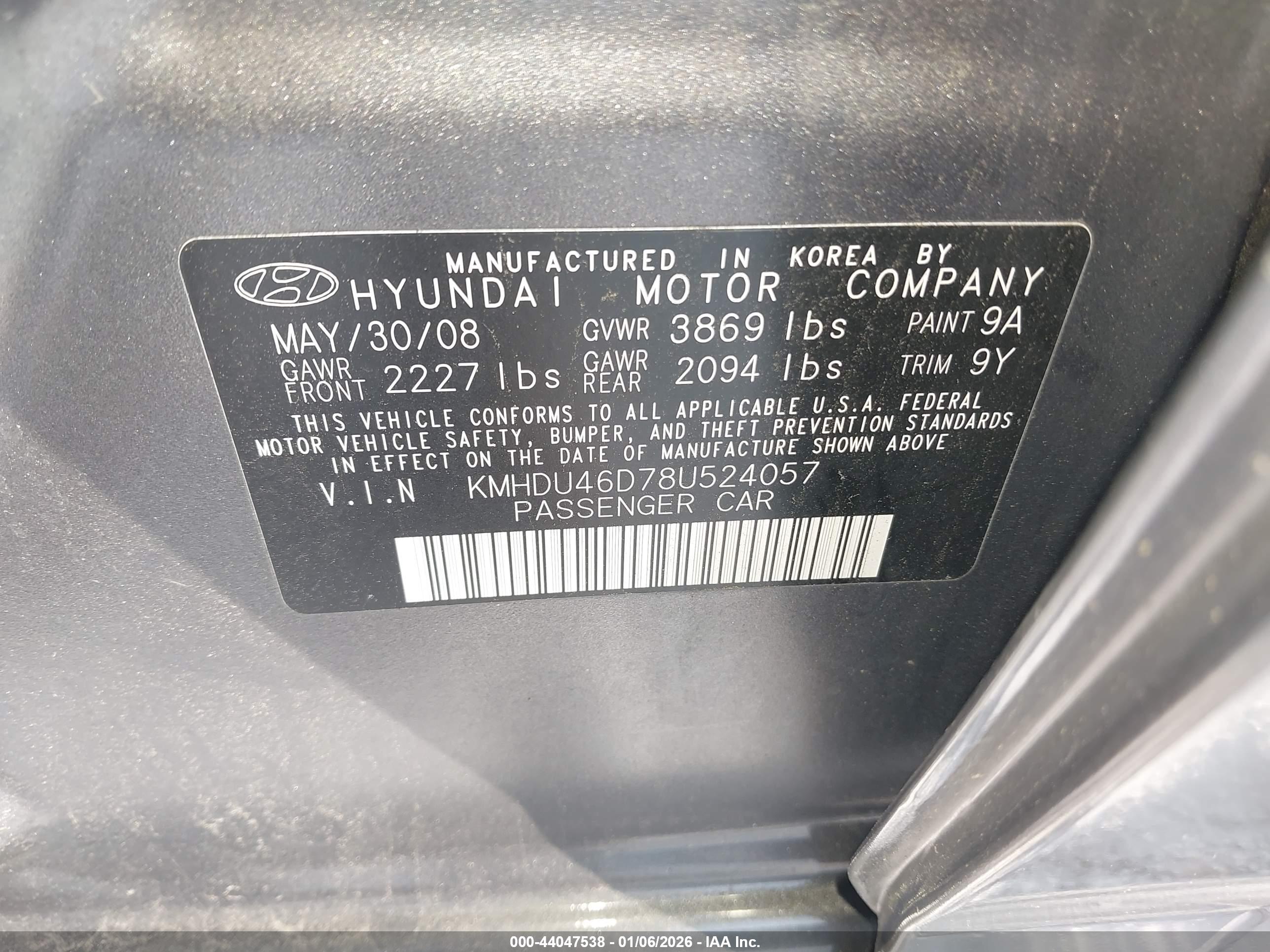 HYUNDAI ELANTRA image 9
