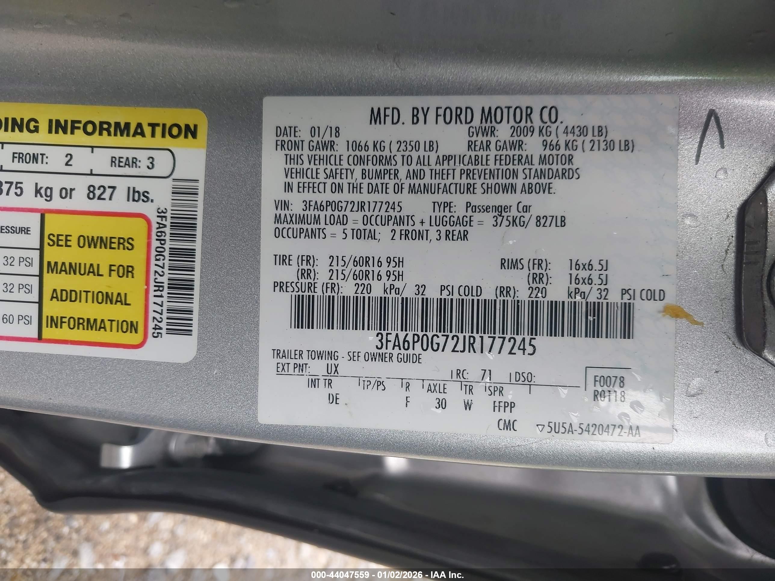 FORD FUSION image 9