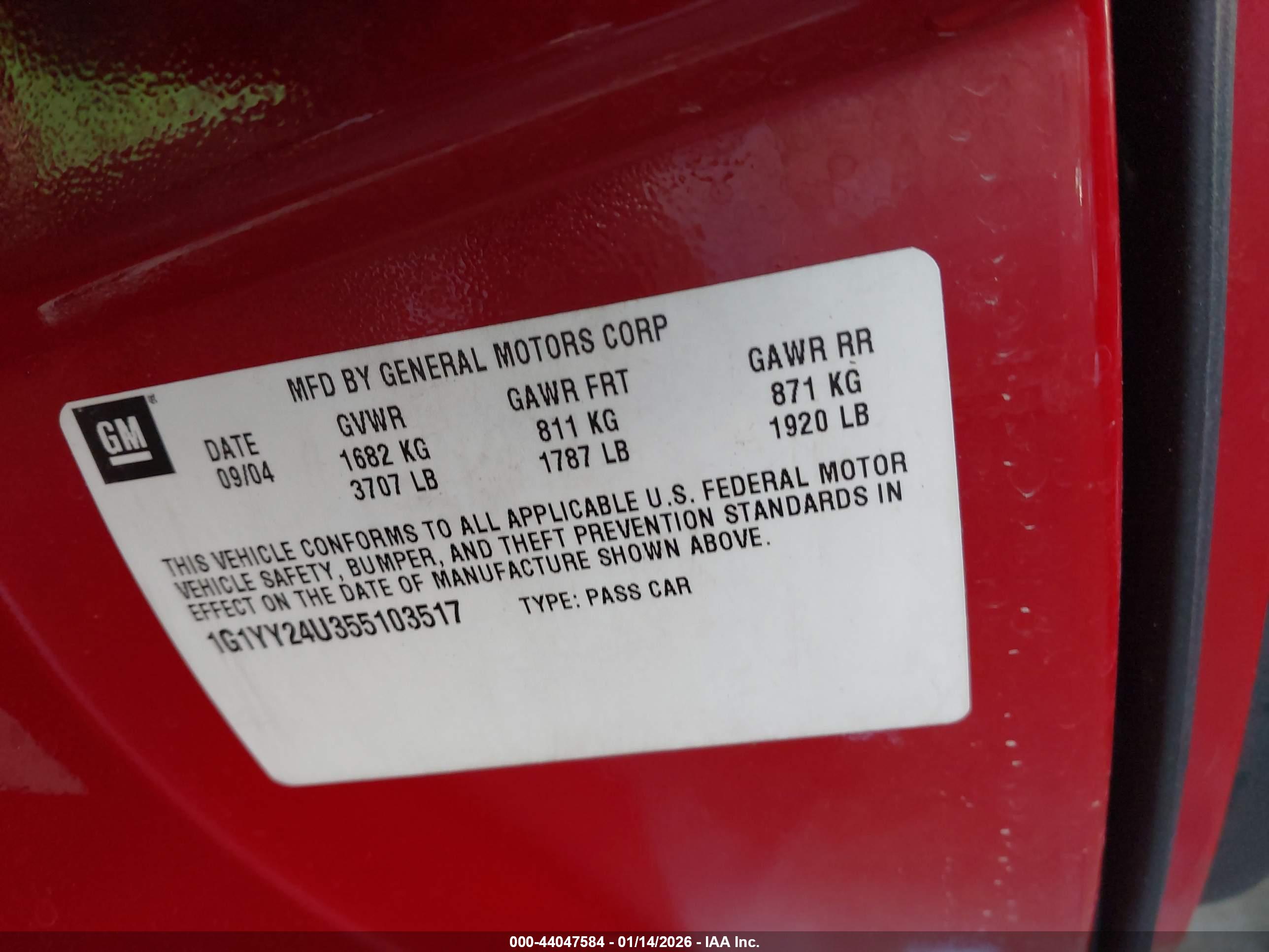 CHEVROLET CORVETTE image 9