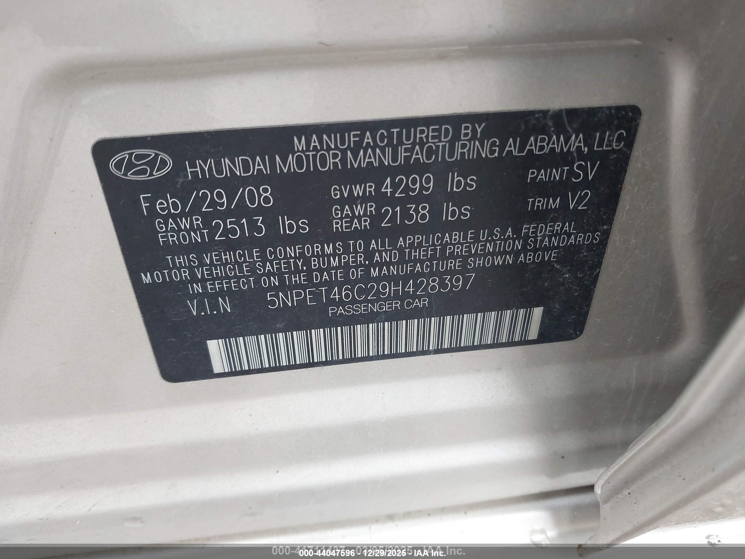 HYUNDAI SONATA image 9