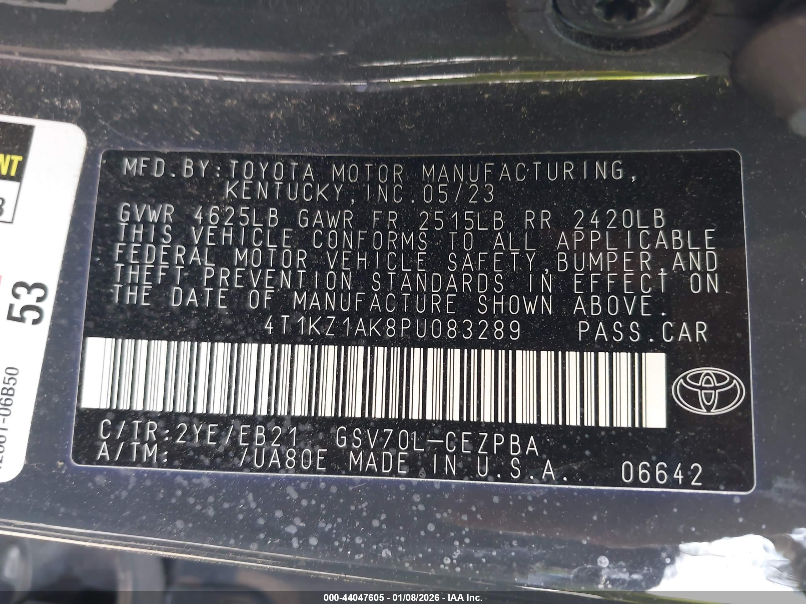TOYOTA CAMRY image 9
