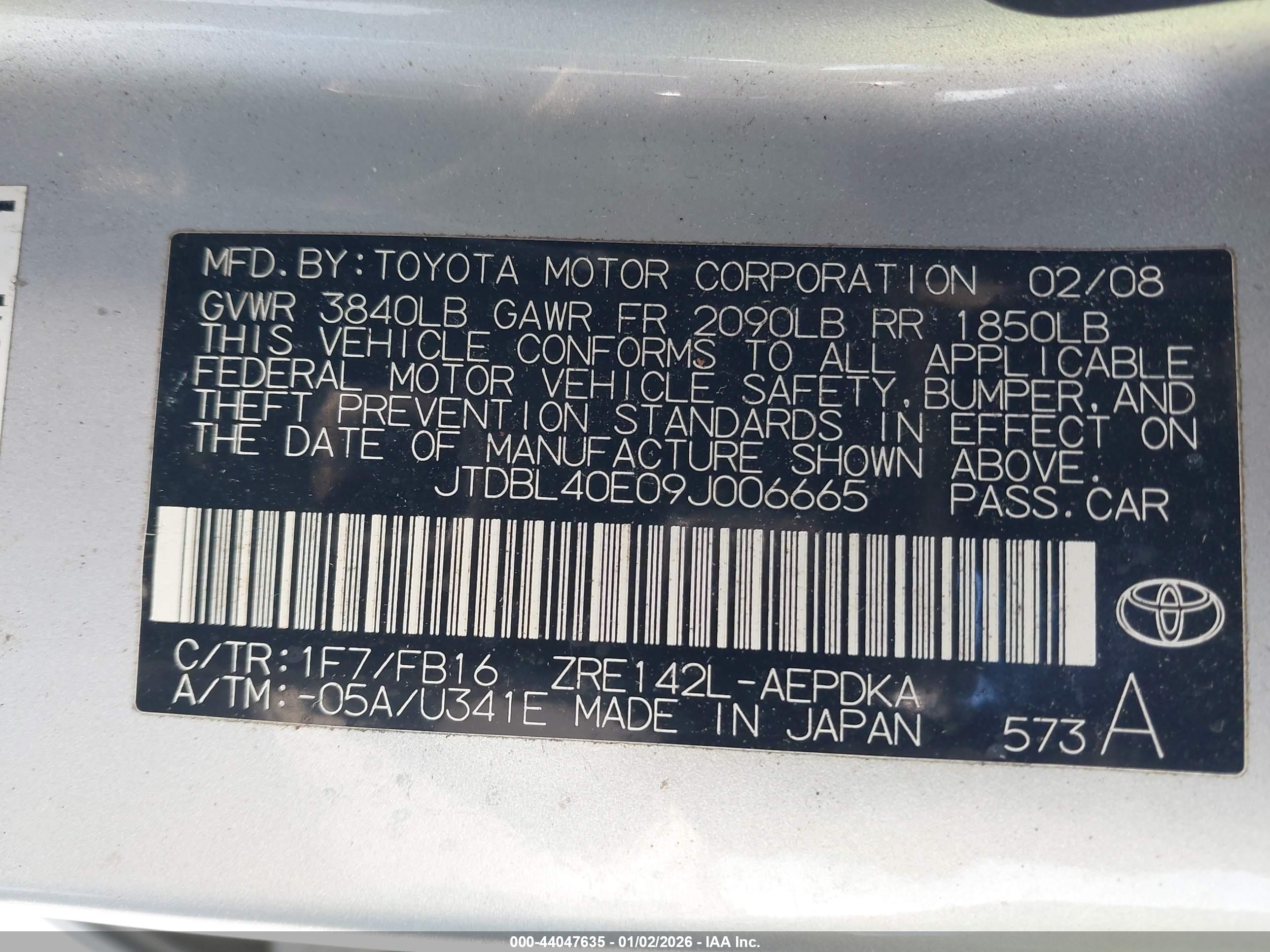 TOYOTA COROLLA image 9