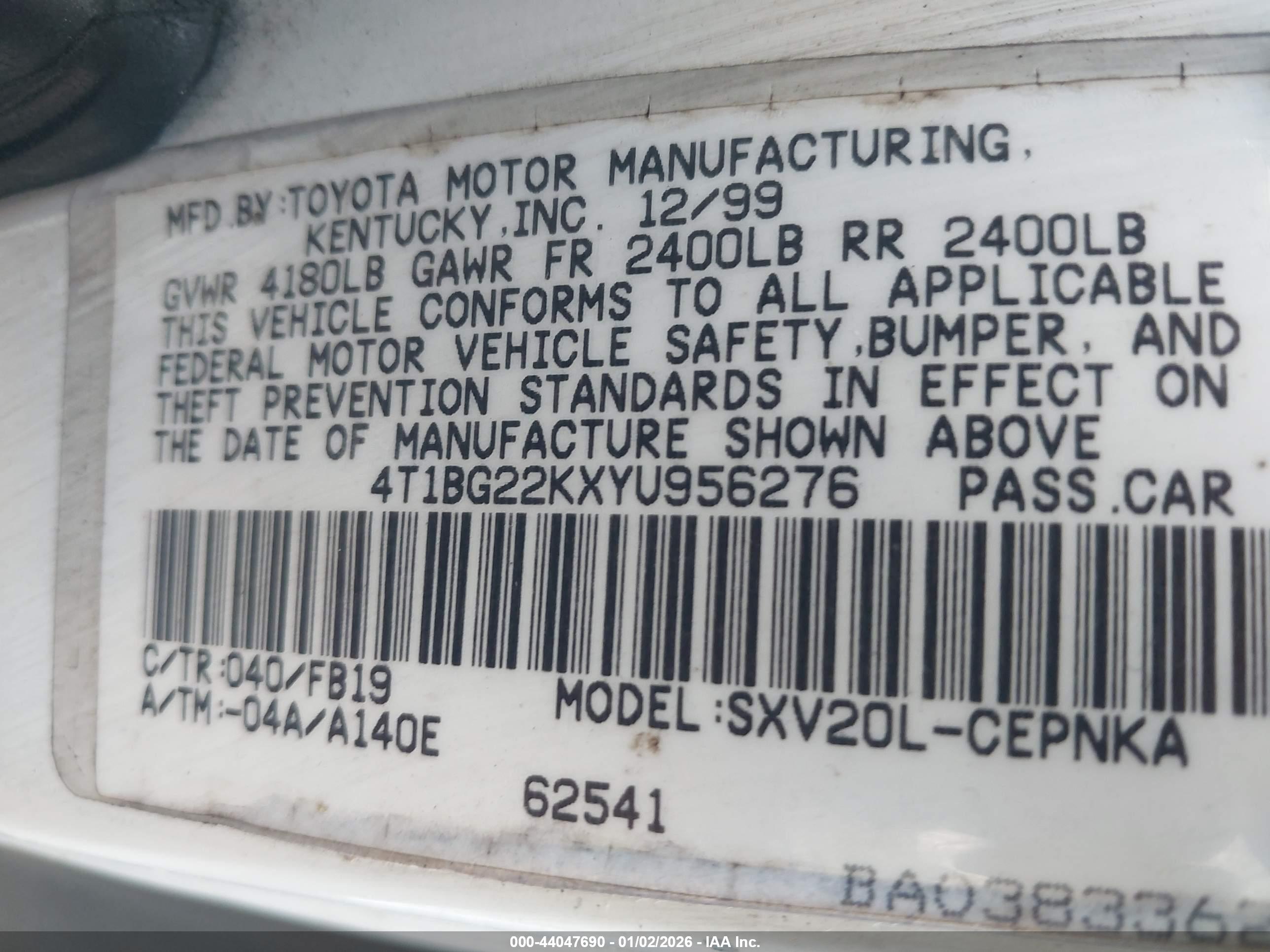 TOYOTA CAMRY image 9