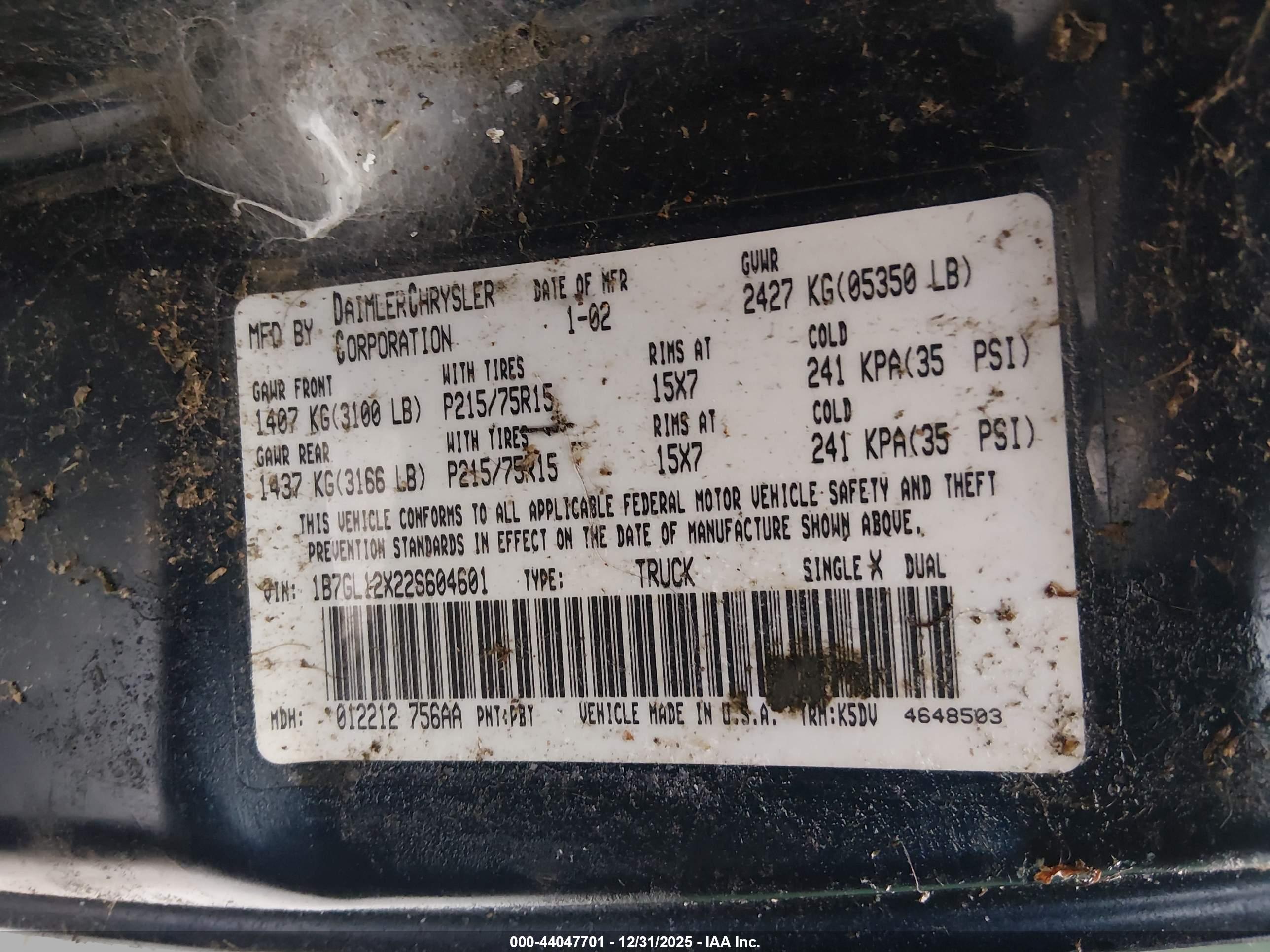 DODGE DAKOTA image 9
