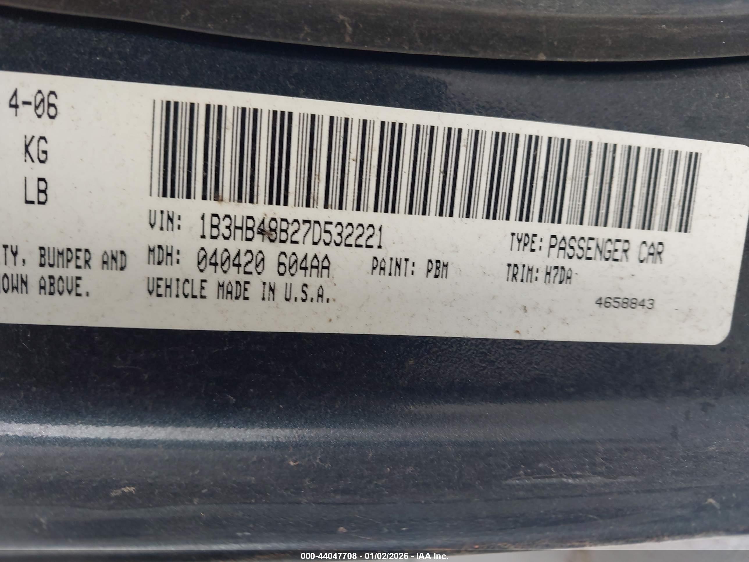 DODGE CALIBER image 9