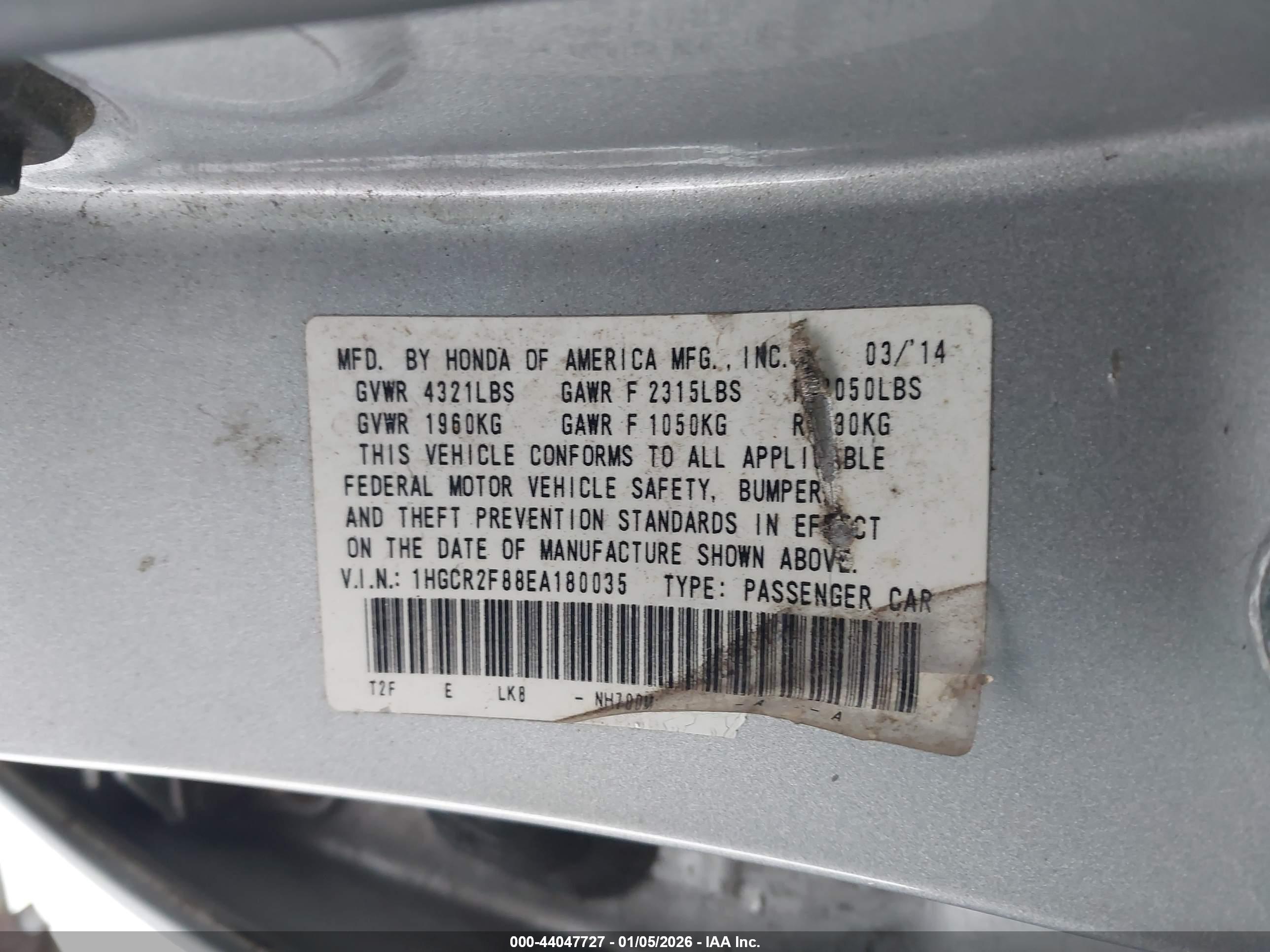 HONDA ACCORD image 9