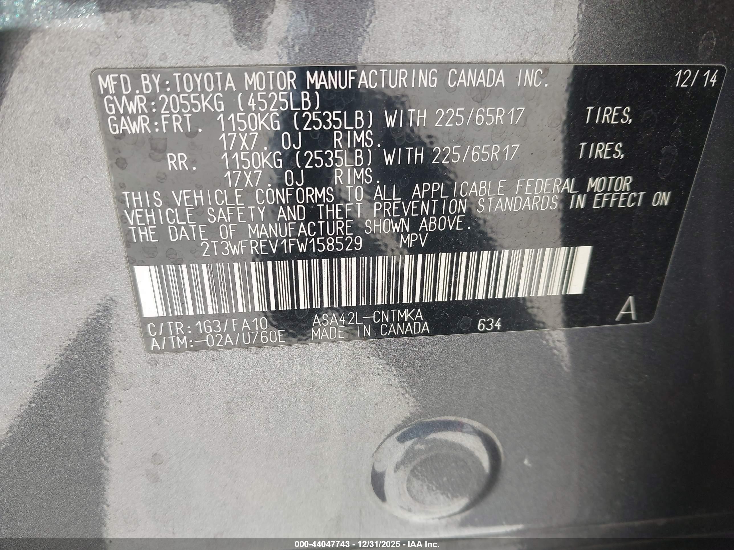 TOYOTA RAV4 image 9