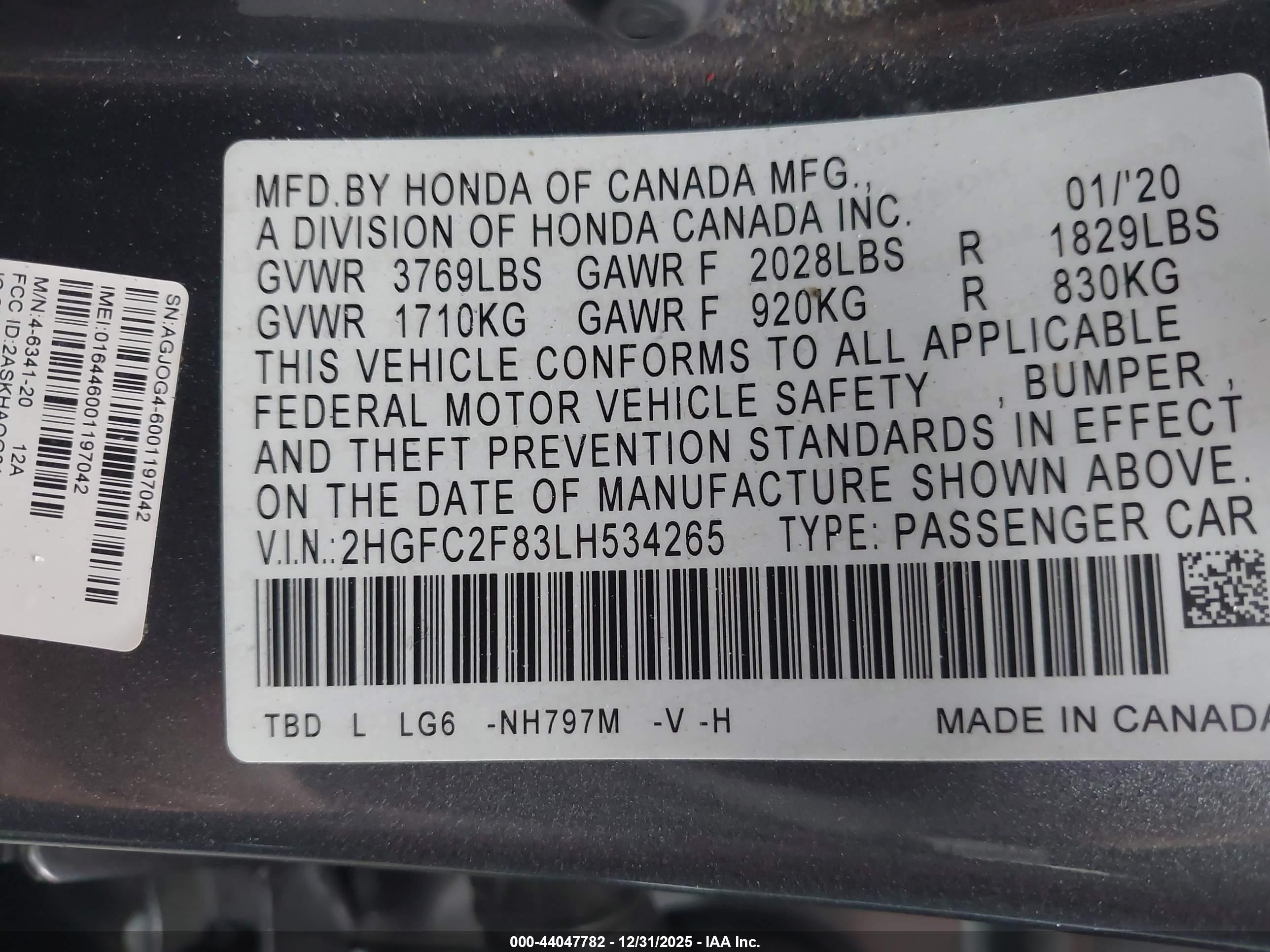 HONDA CIVIC image 9