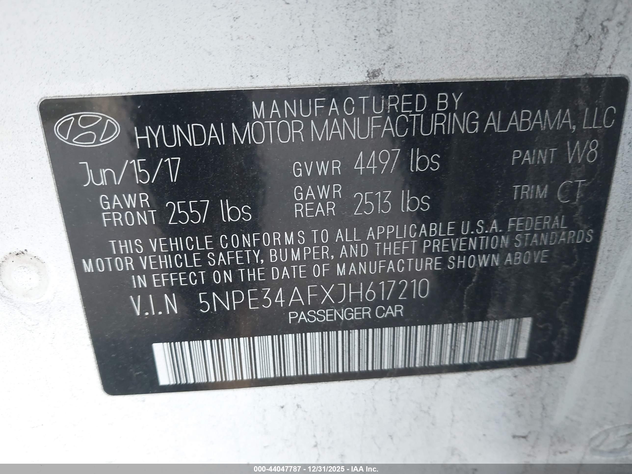 HYUNDAI SONATA image 9