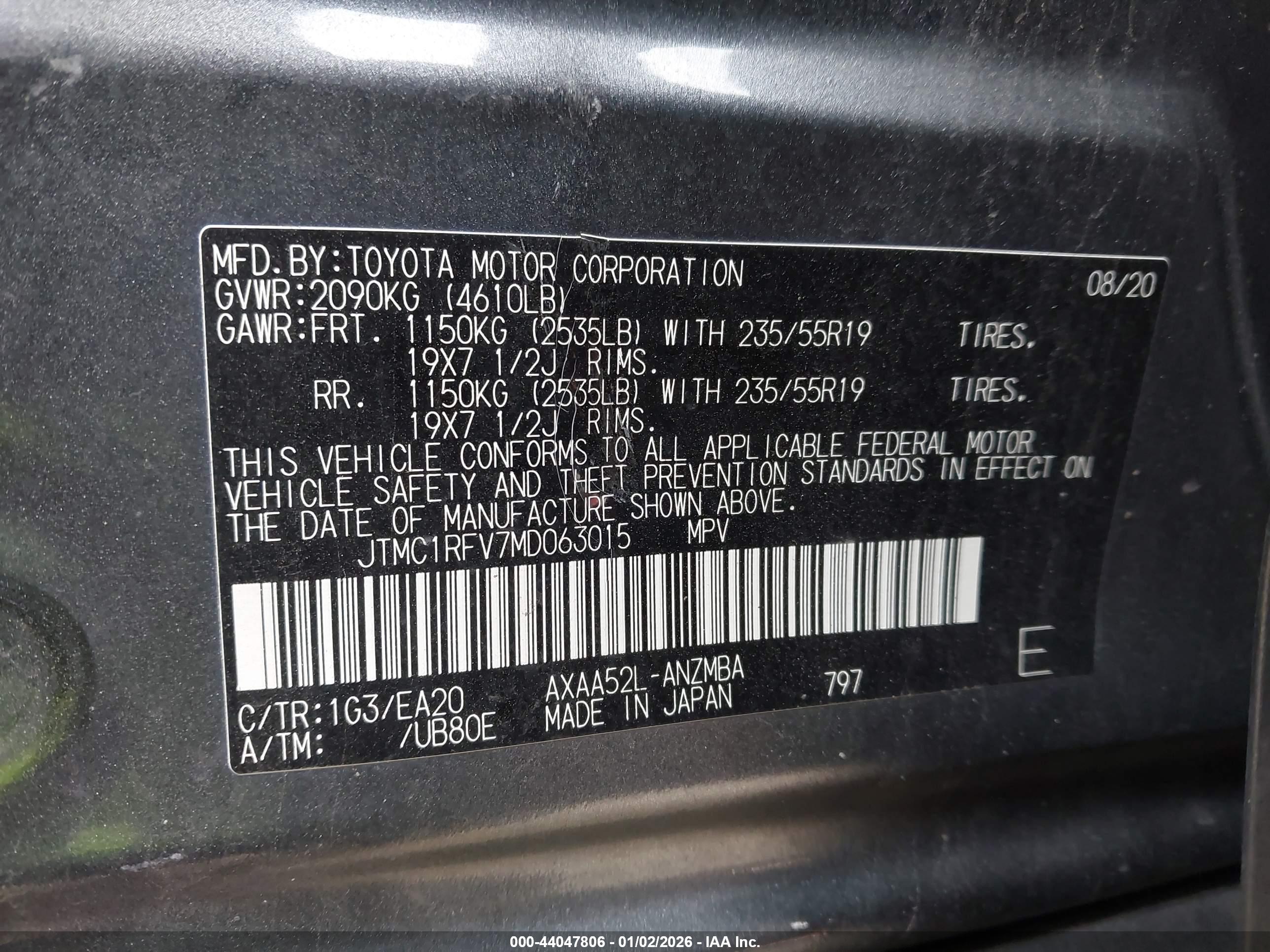 TOYOTA RAV4 image 9
