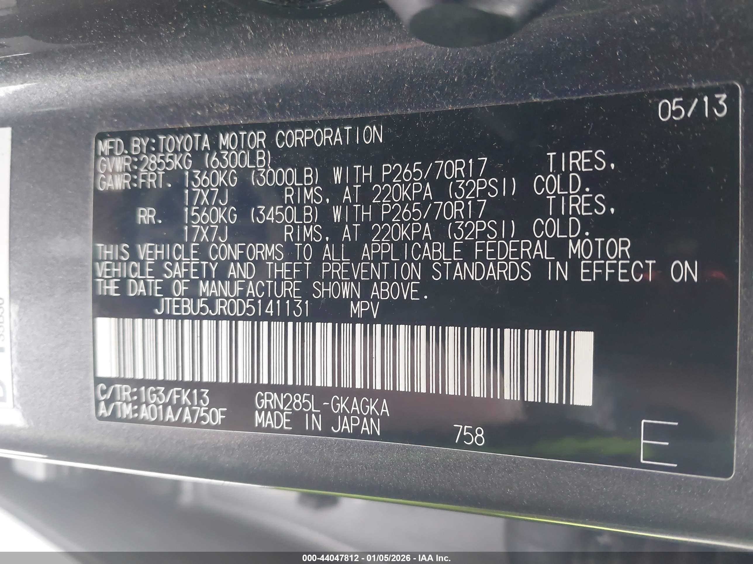TOYOTA 4RUNNER image 9