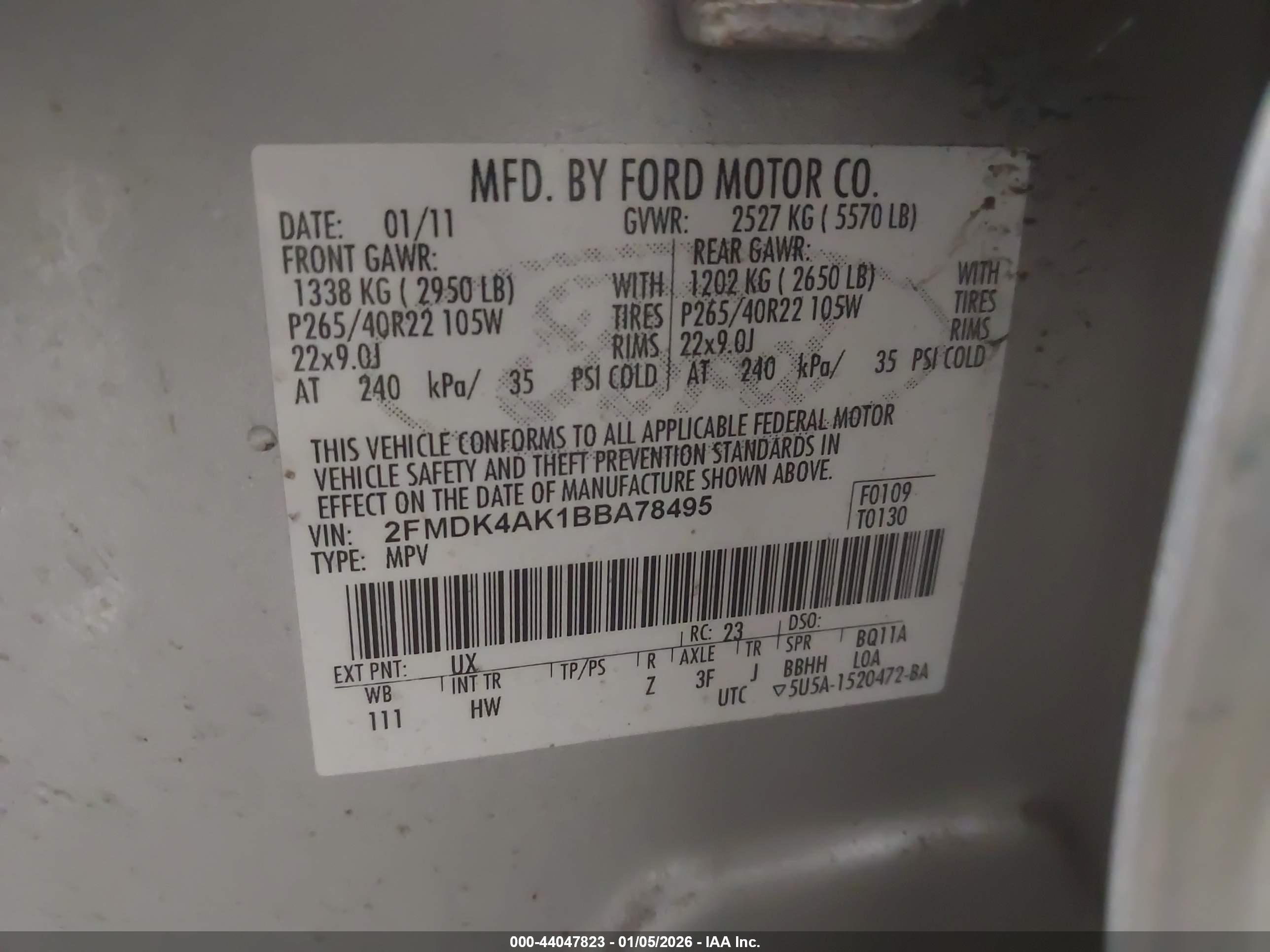 FORD EDGE image 9