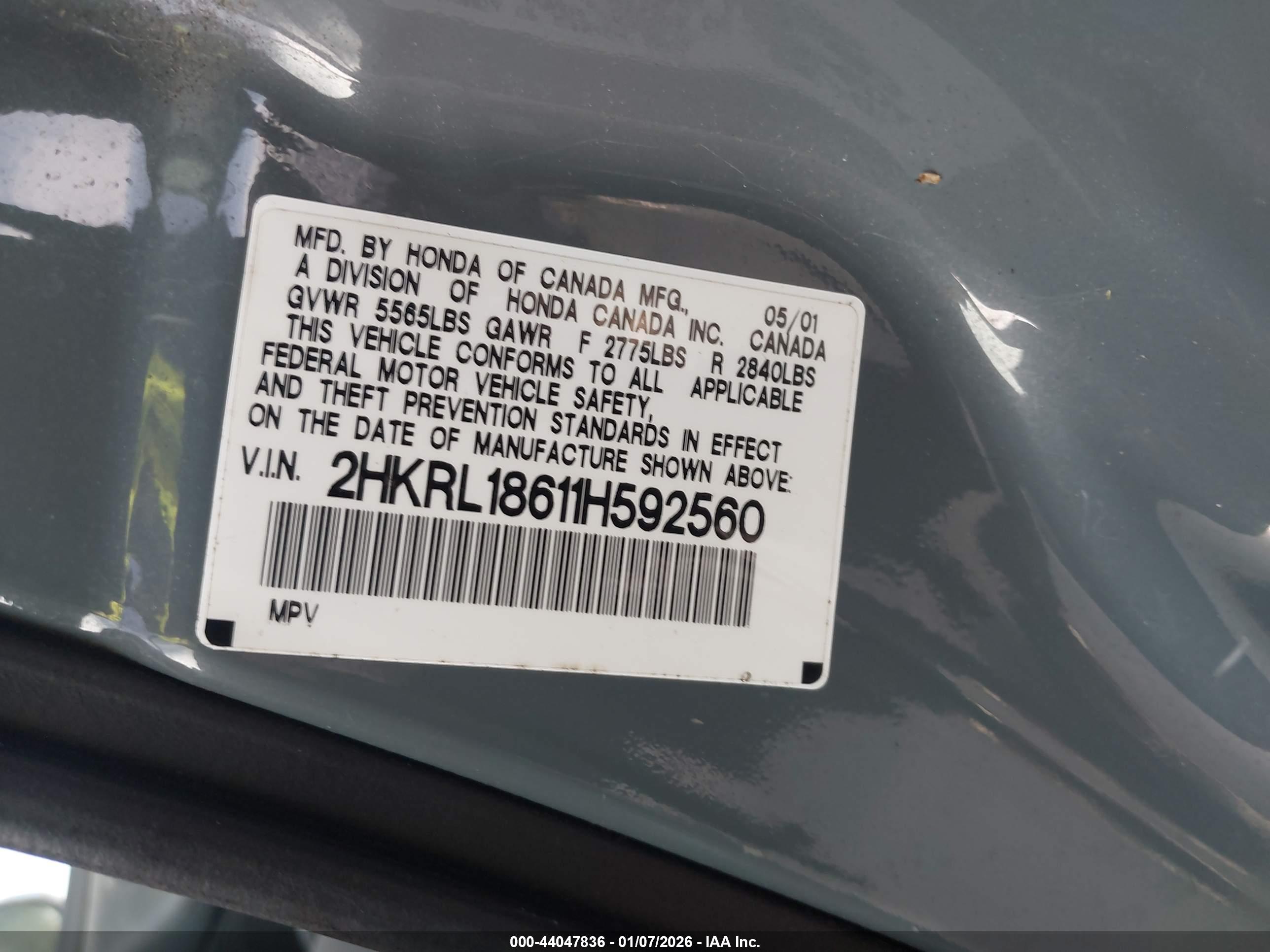 HONDA ODYSSEY image 9