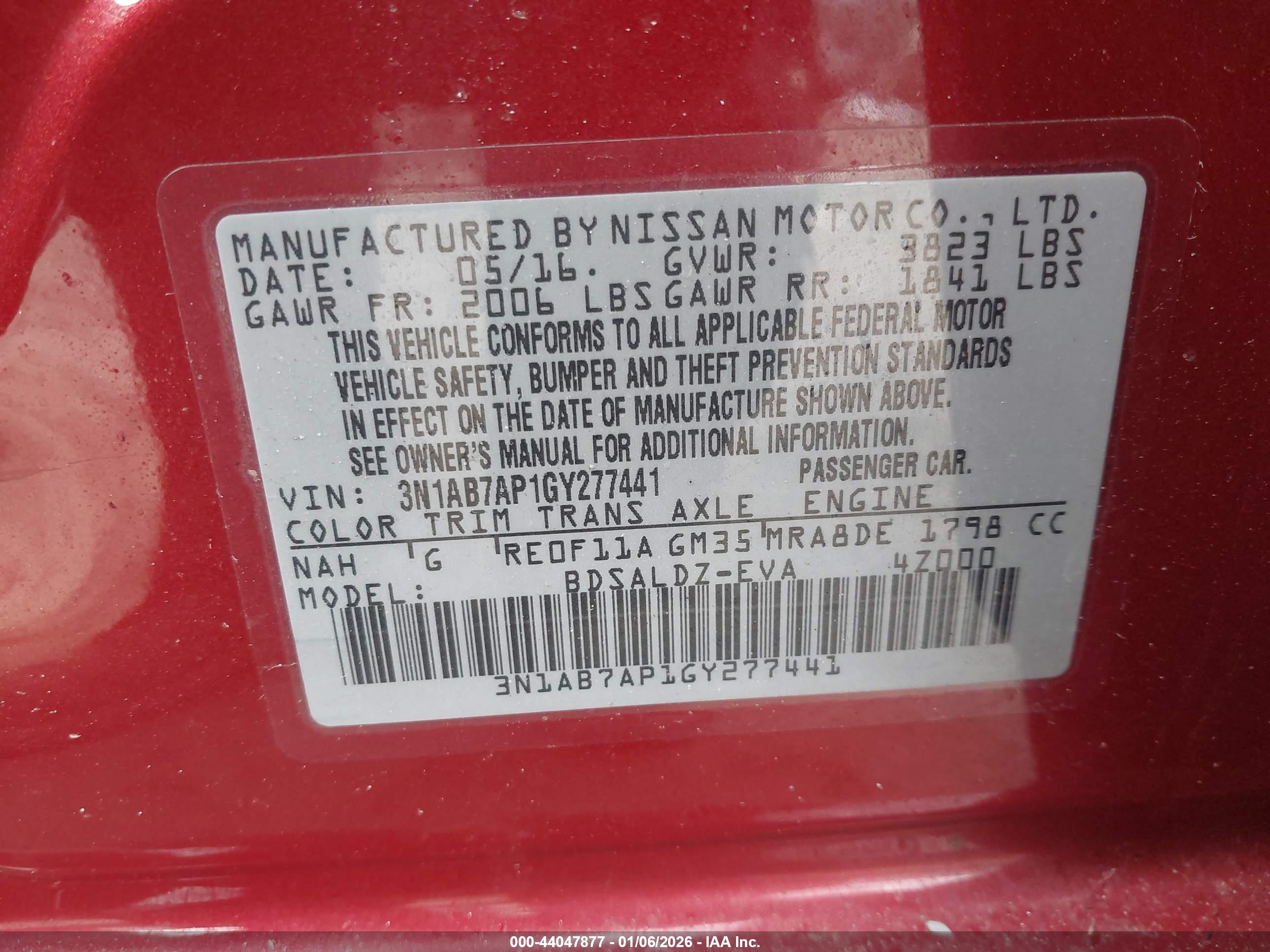 NISSAN SENTRA image 9