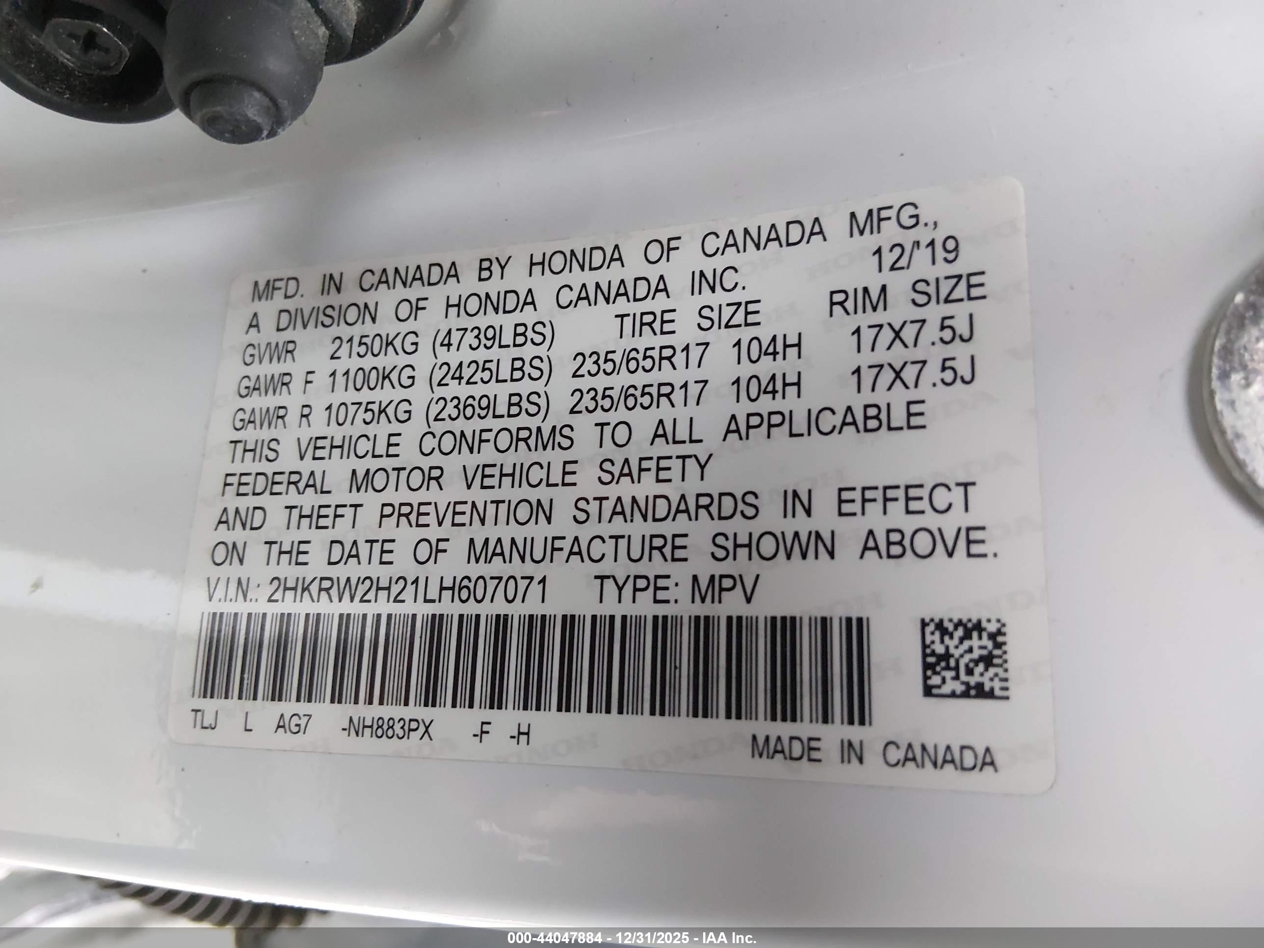 HONDA CR-V image 9