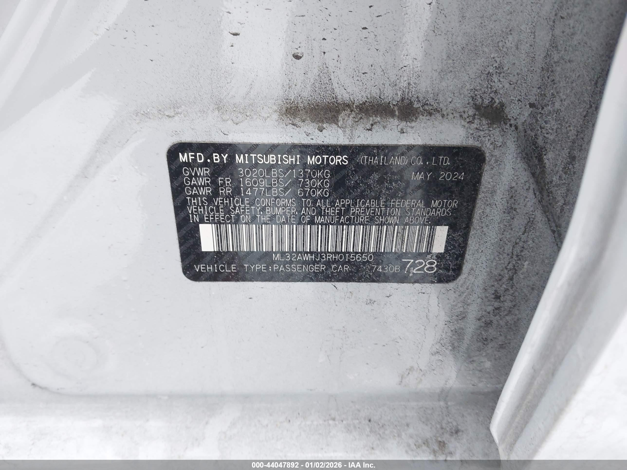 MITSUBISHI MIRAGE image 9