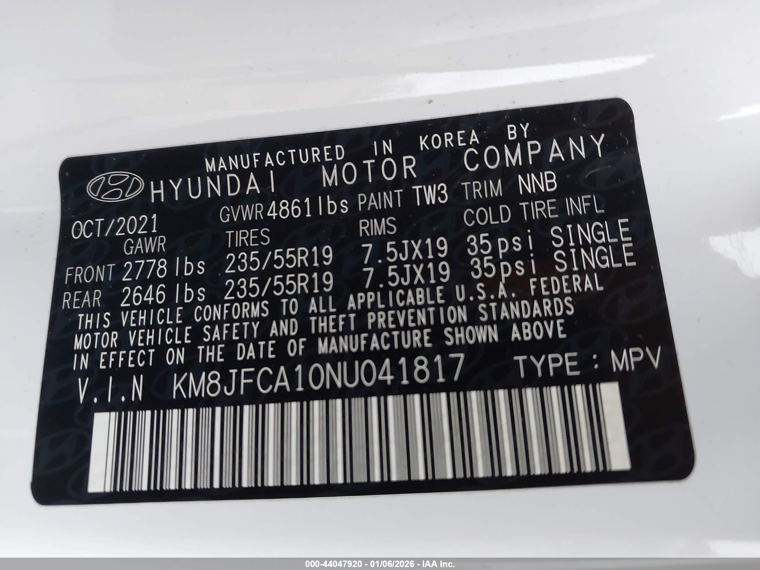 HYUNDAI TUCSON image 9