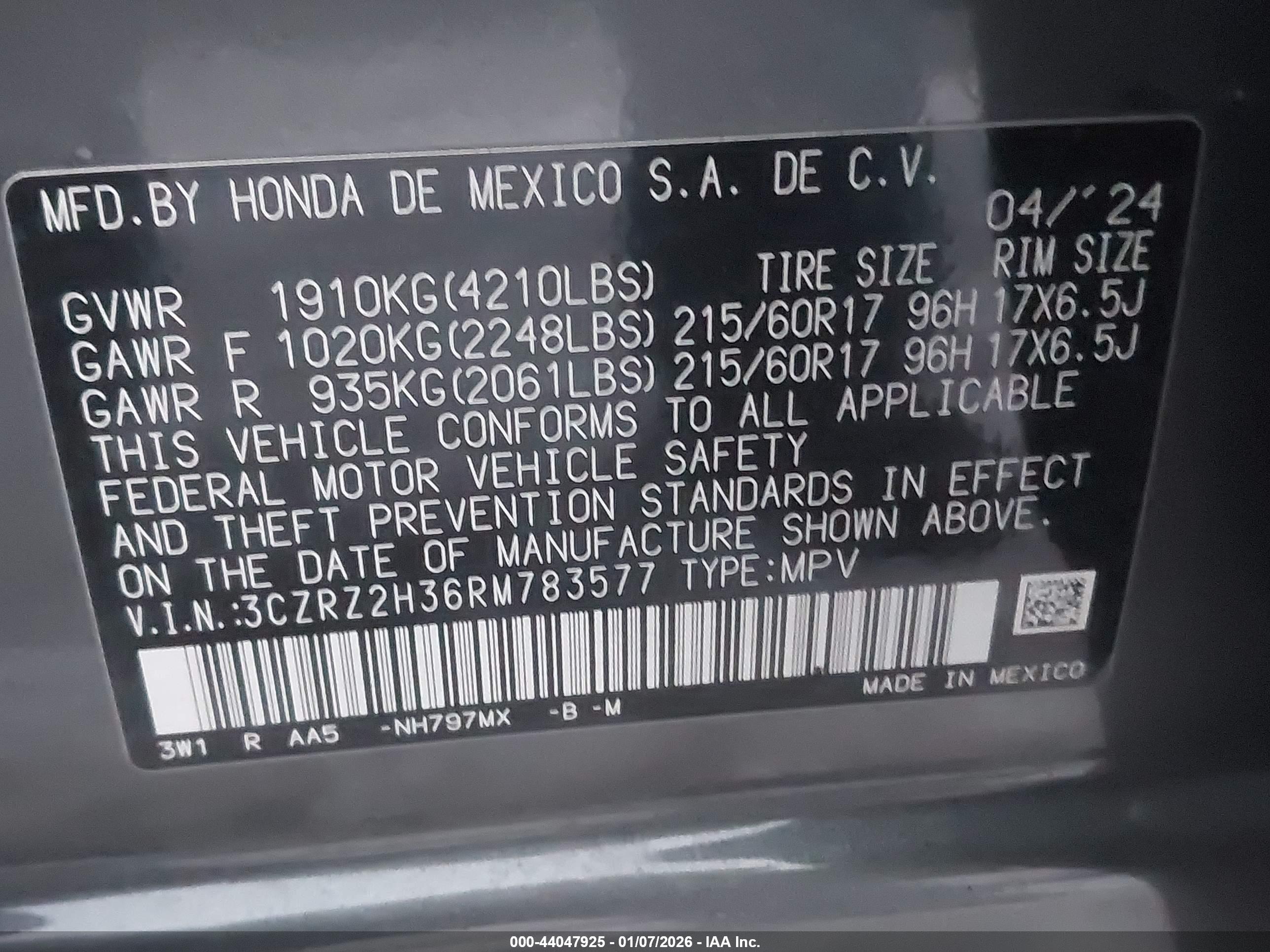 HONDA HR-V image 9