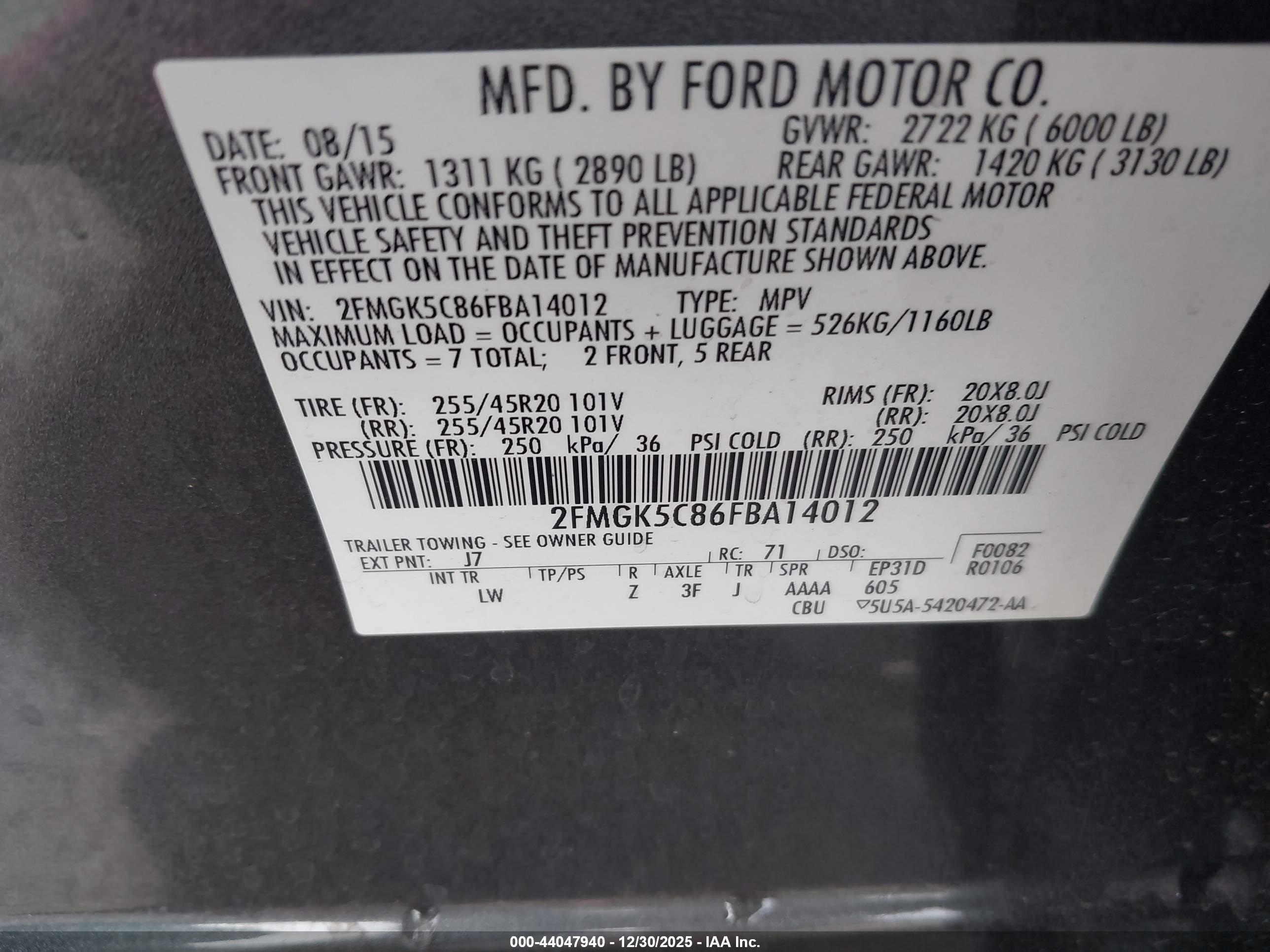 FORD FLEX image 9