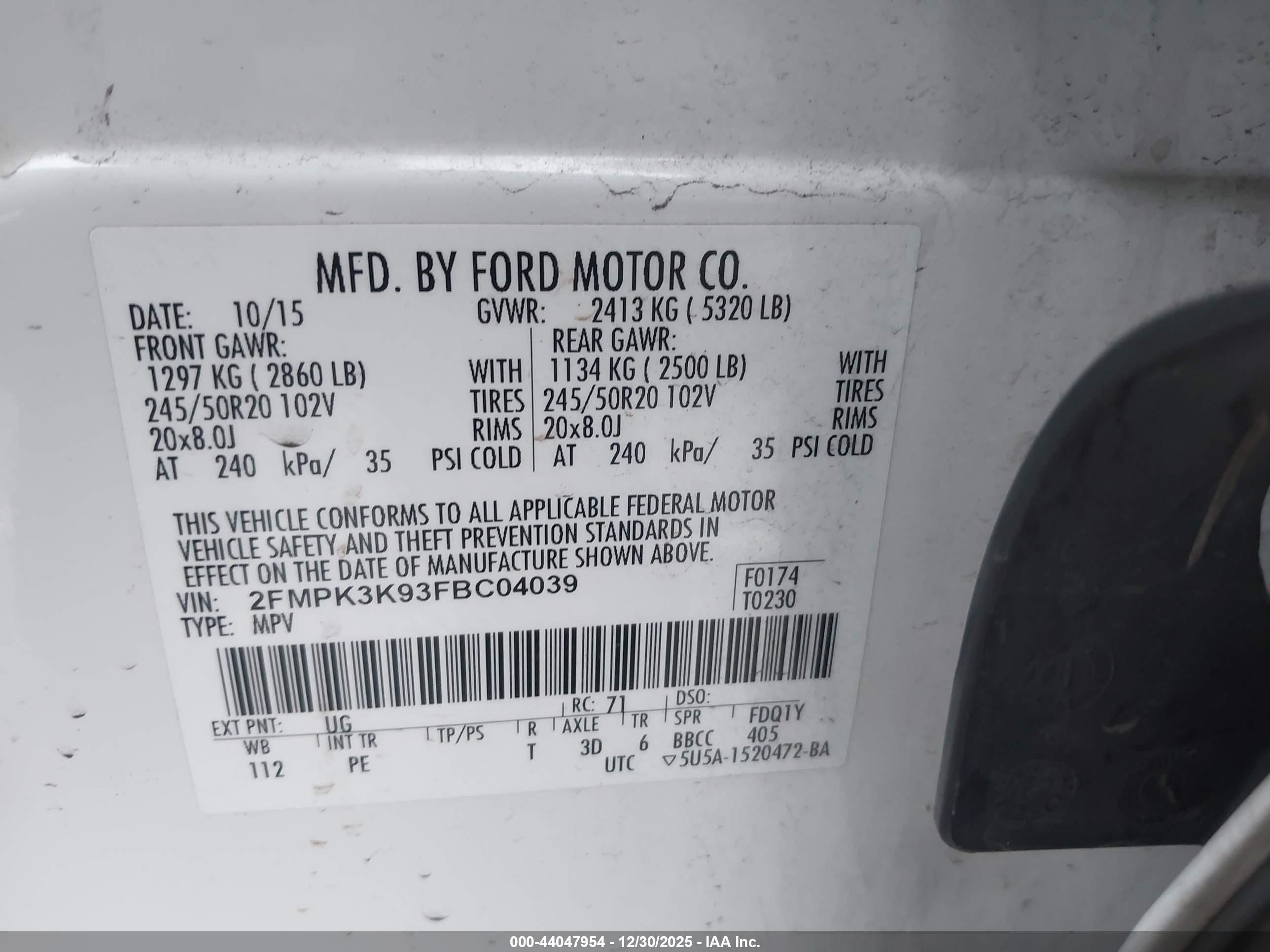 FORD EDGE image 9