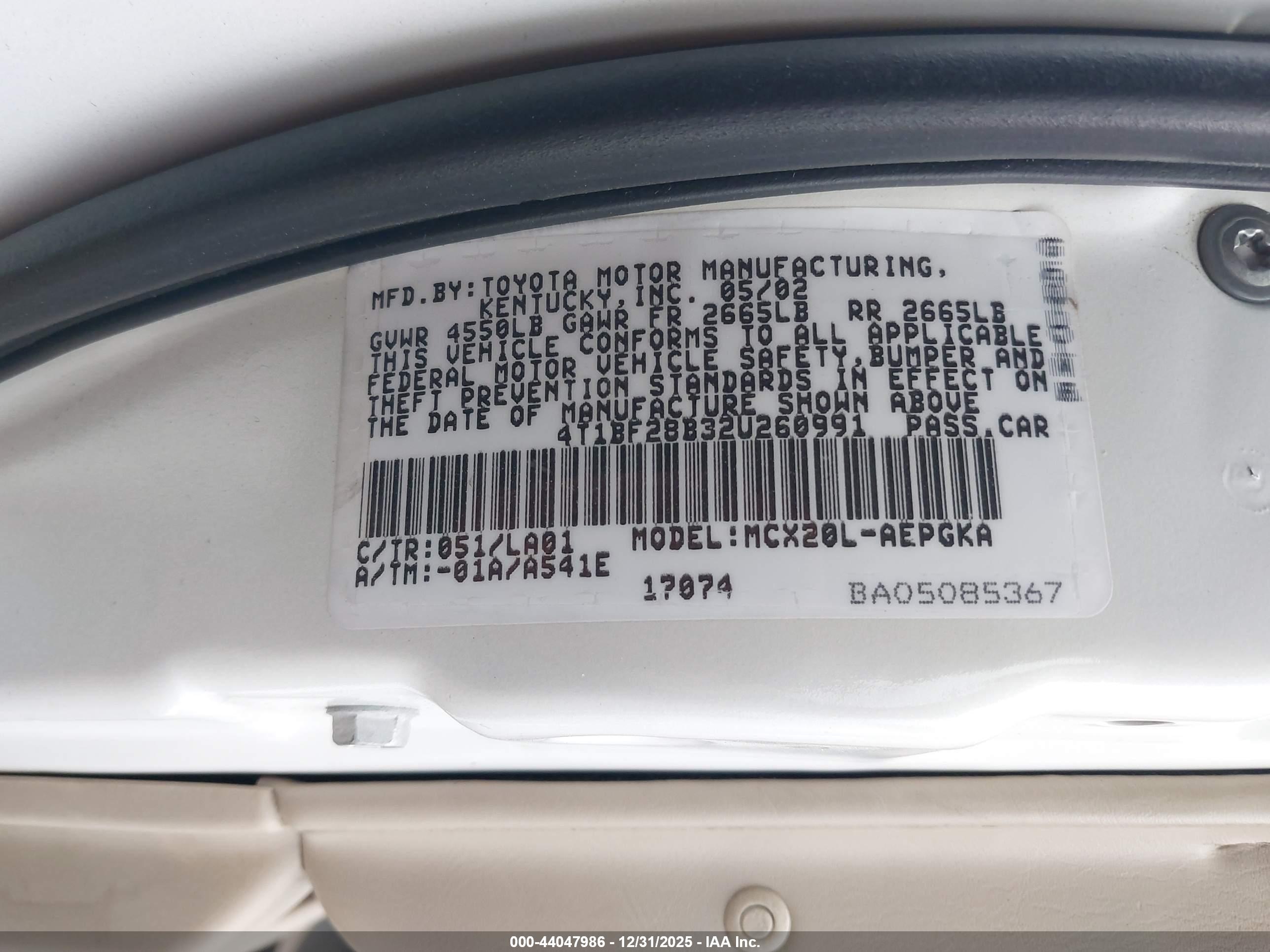 TOYOTA AVALON image 9