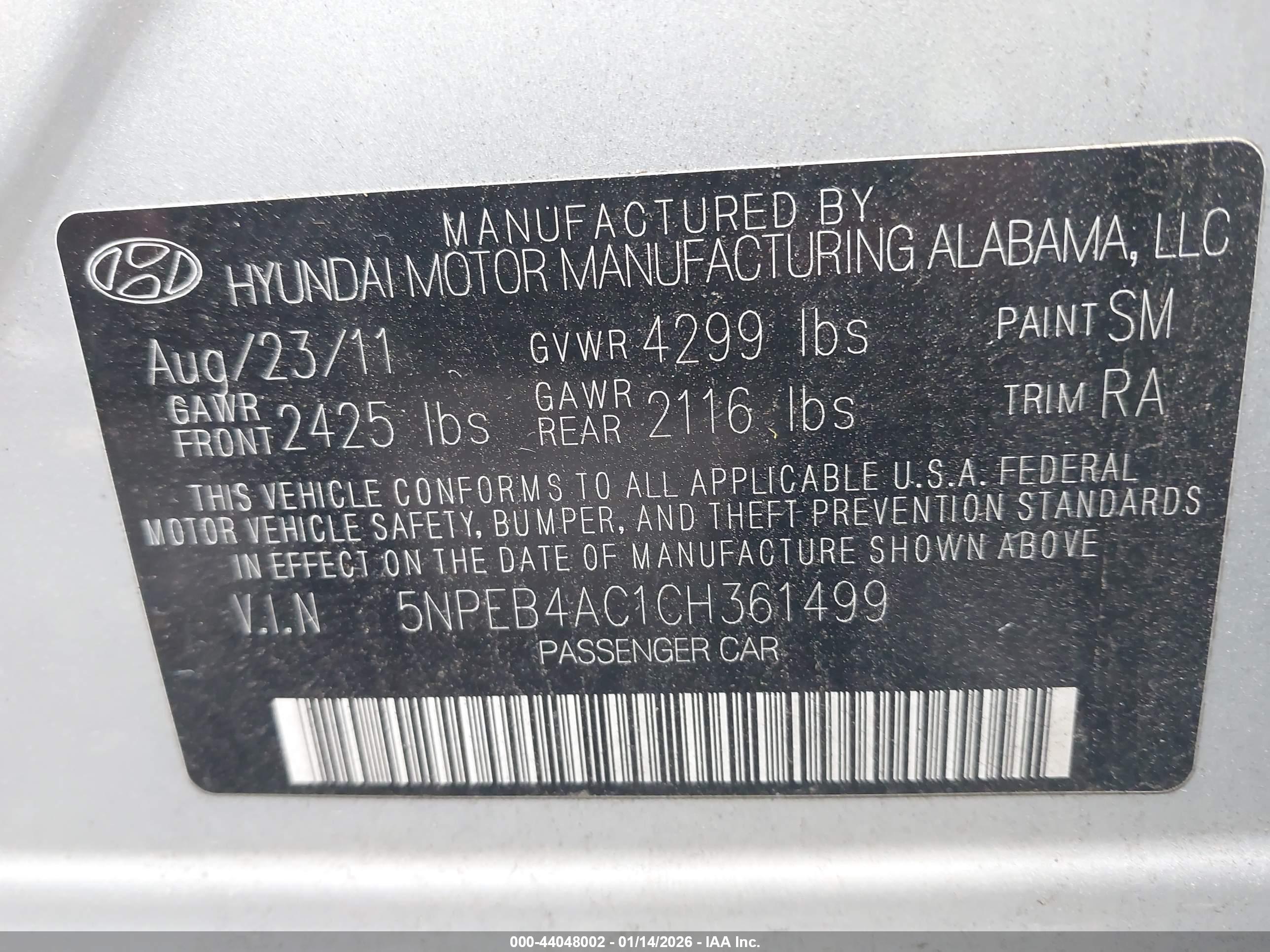HYUNDAI SONATA image 9