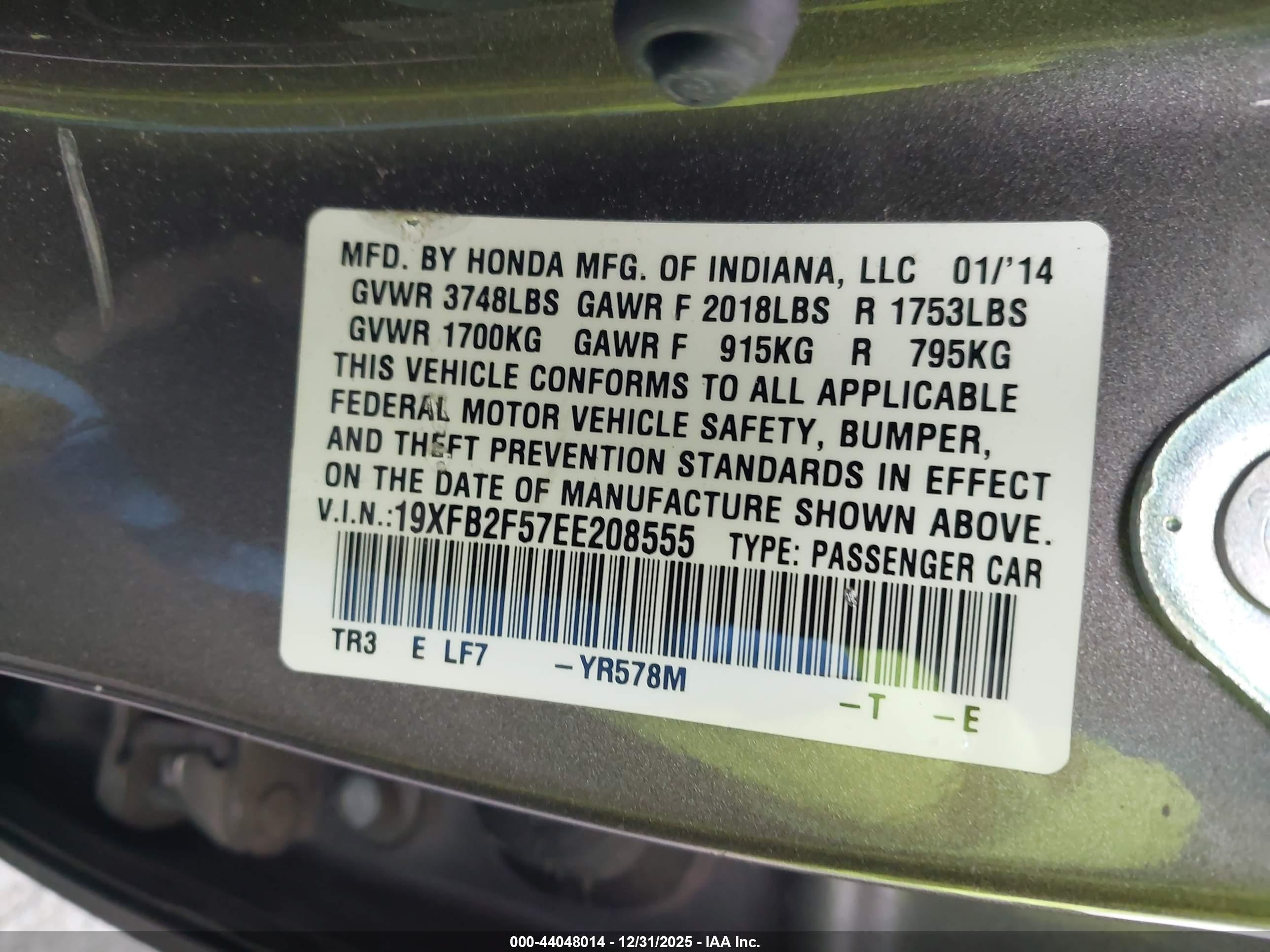 HONDA CIVIC image 9