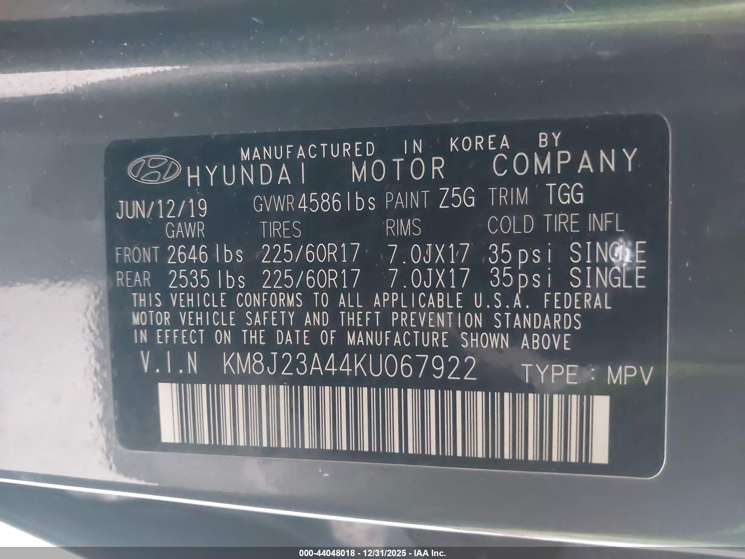 HYUNDAI TUCSON image 9