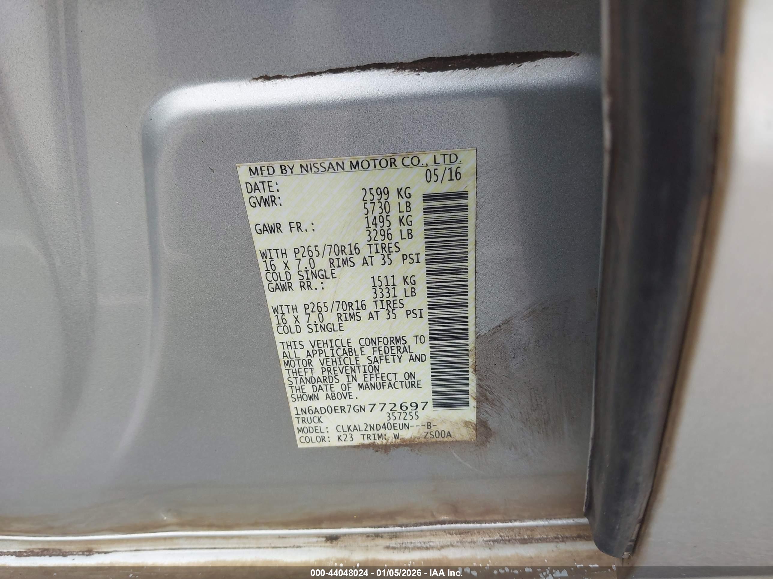 NISSAN FRONTIER image 9