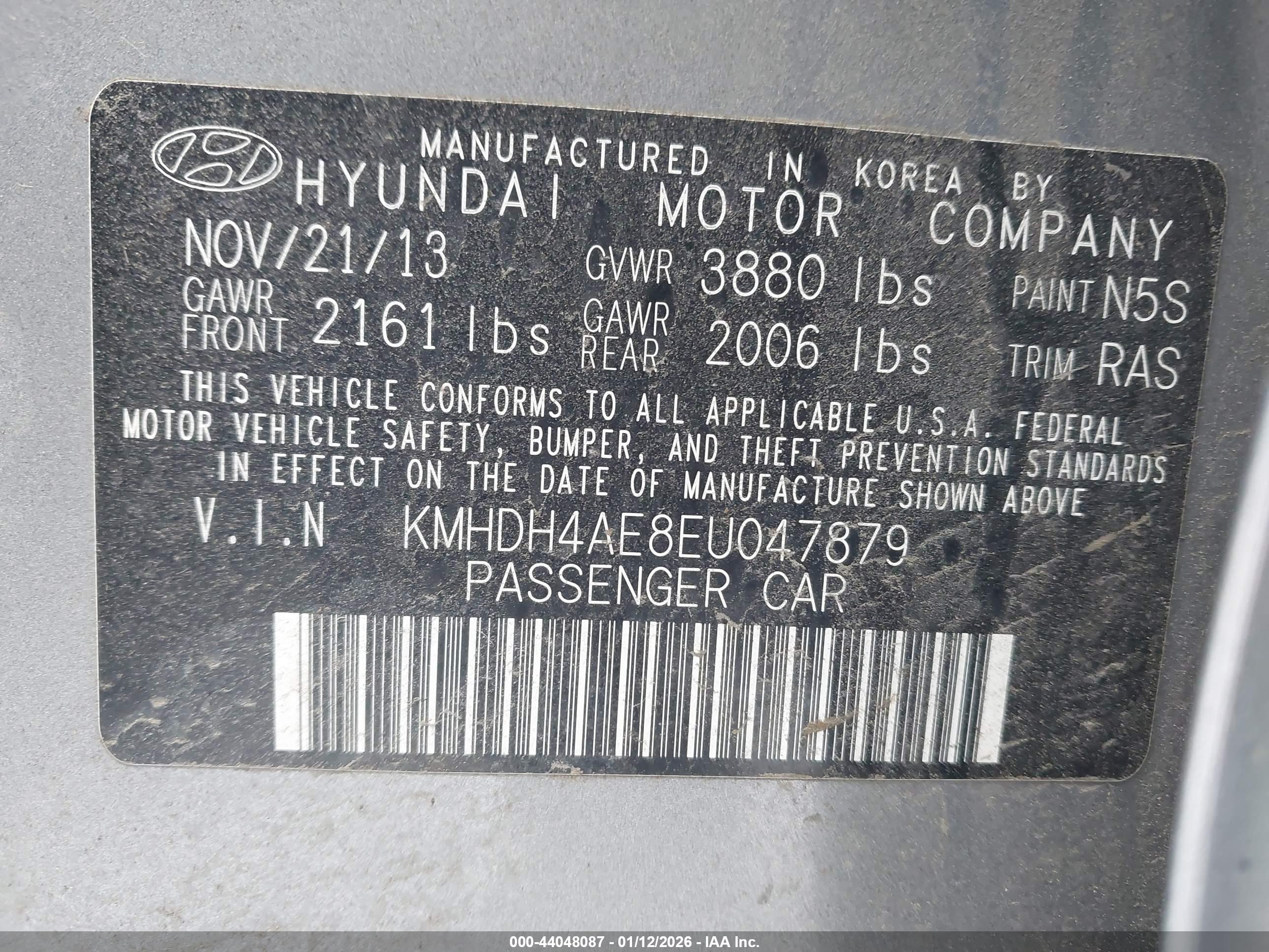 HYUNDAI ELANTRA image 9