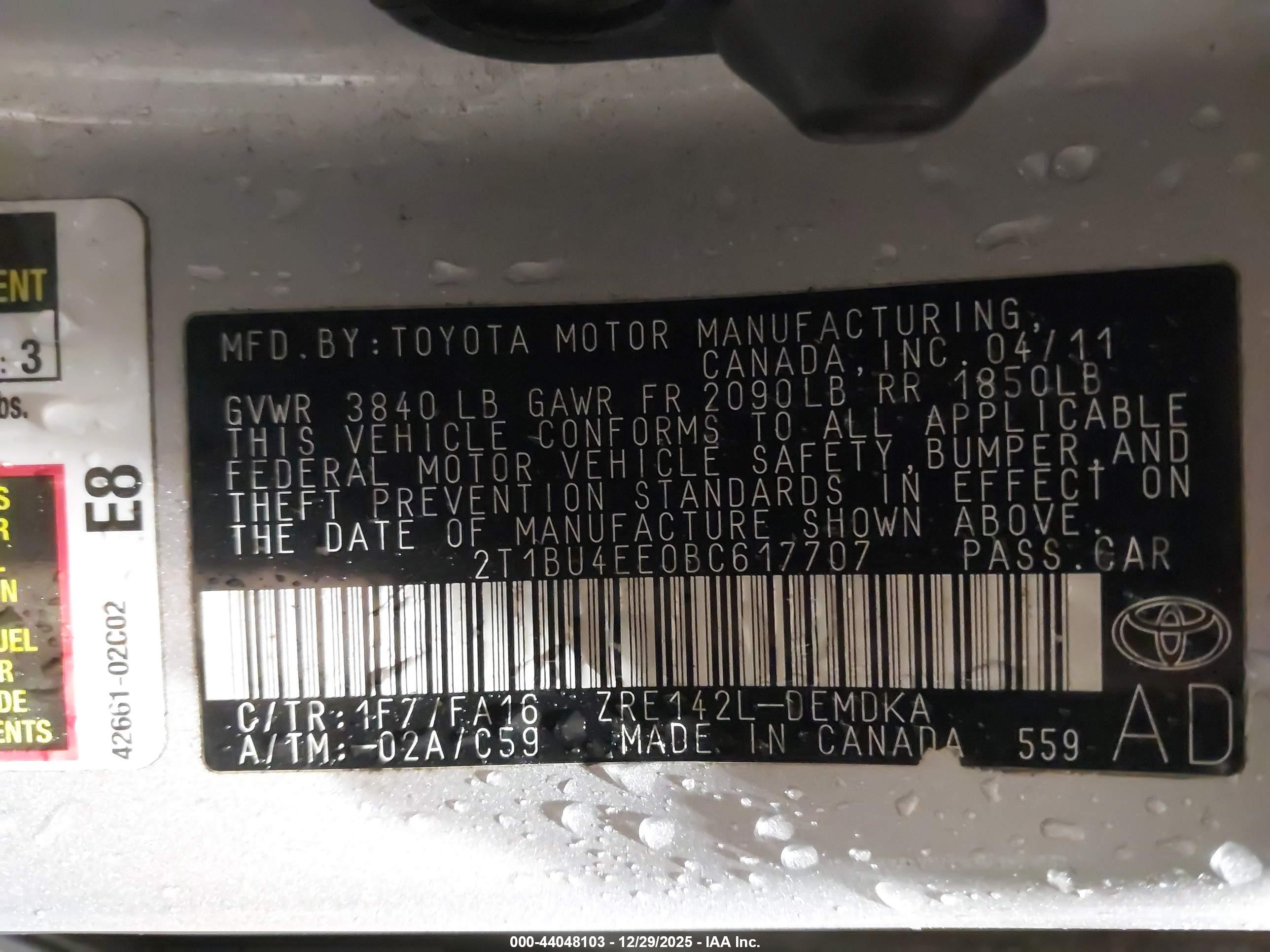 TOYOTA COROLLA image 9