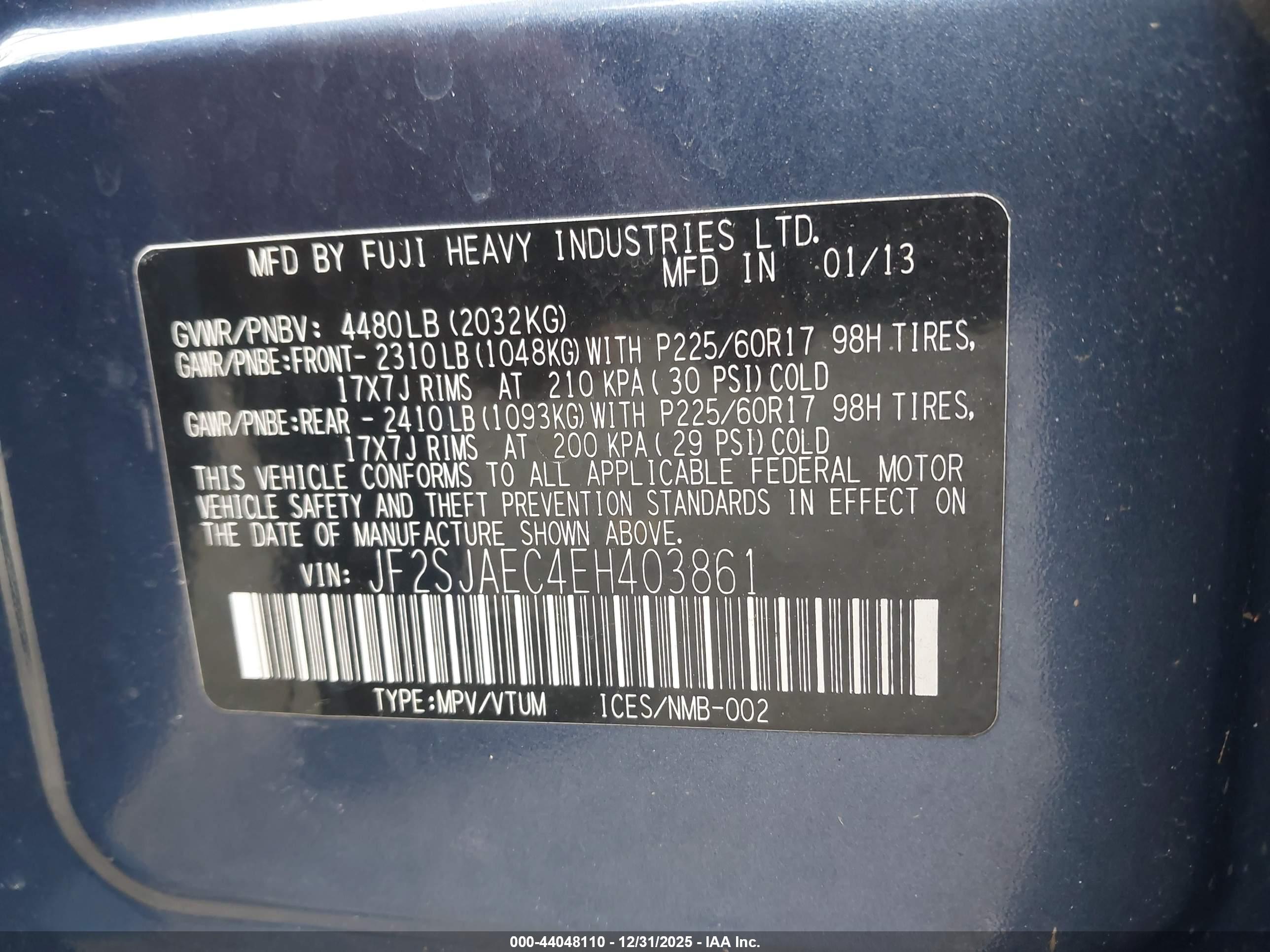 SUBARU FORESTER image 9