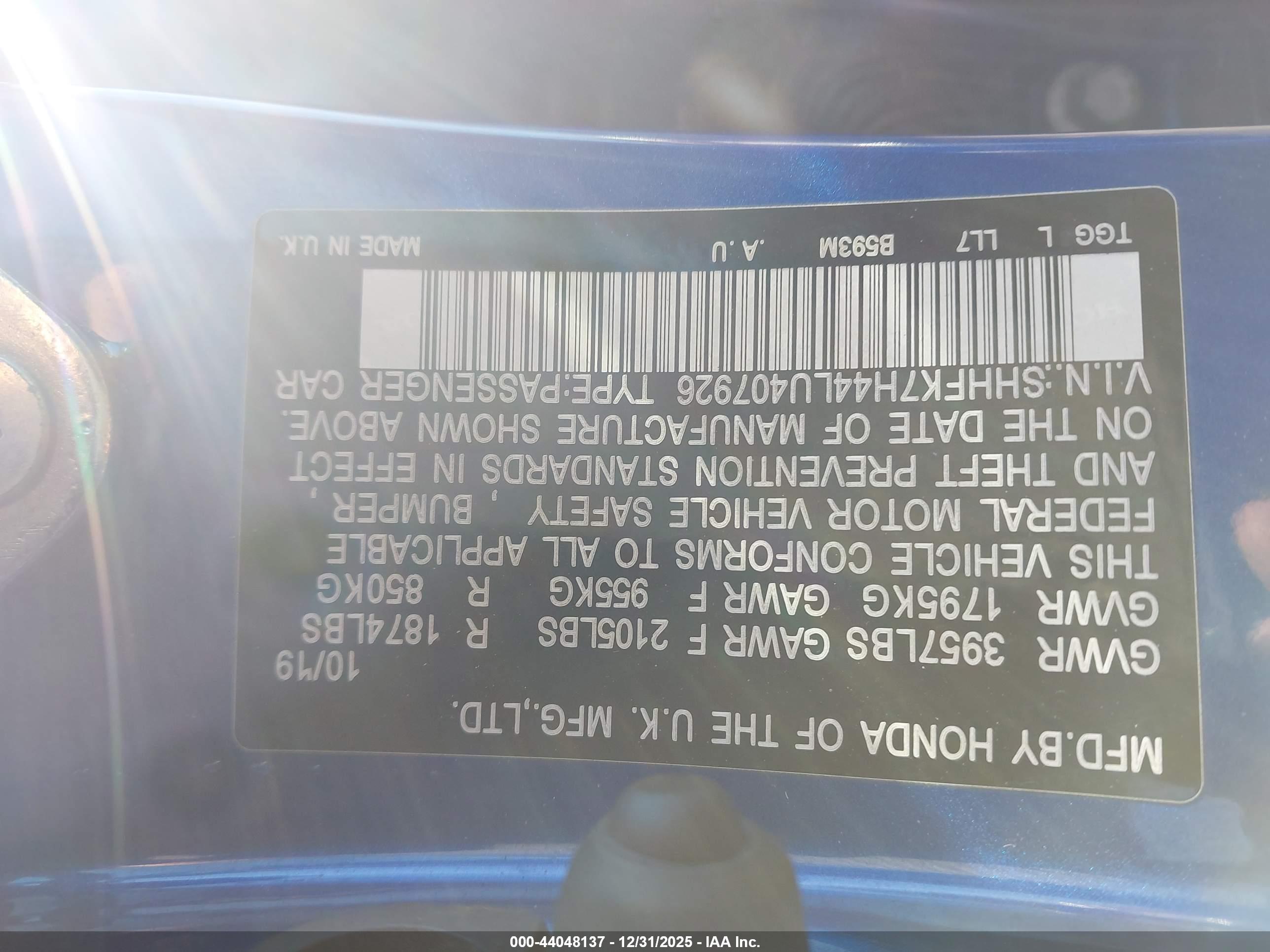 HONDA CIVIC image 9