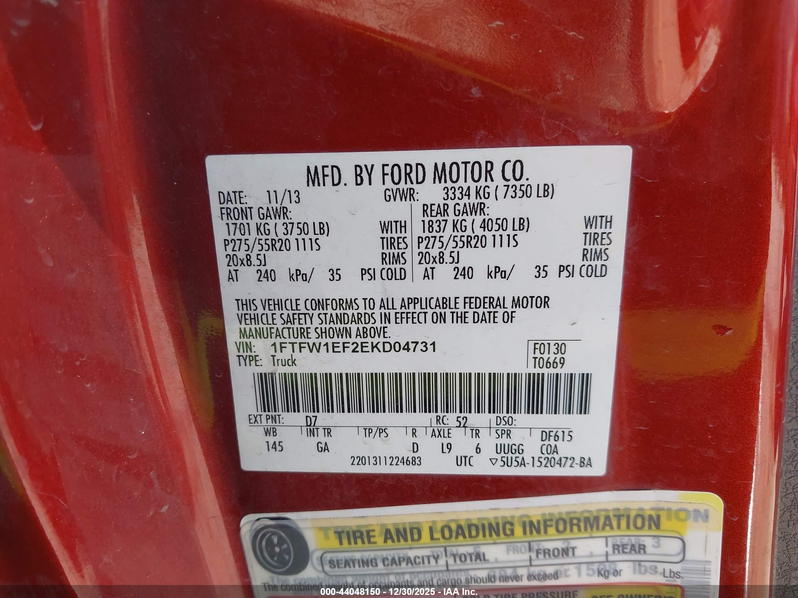 FORD F-150 image 9