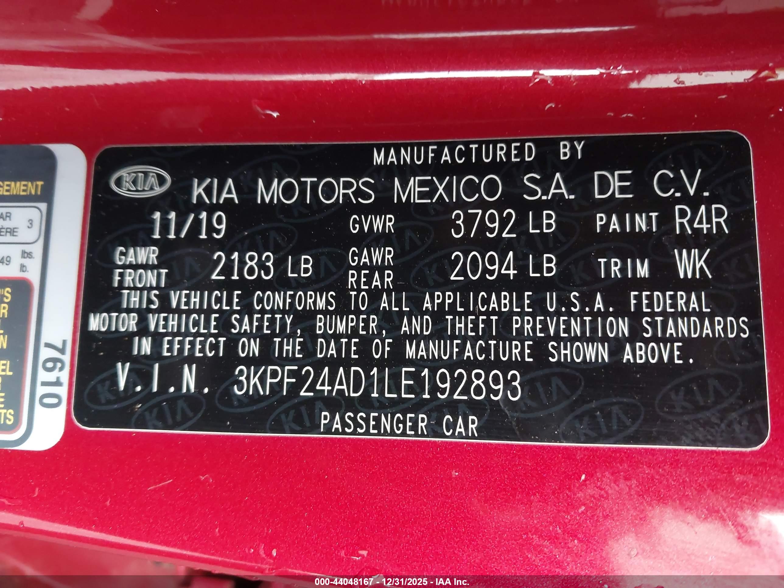 KIA FORTE image 9