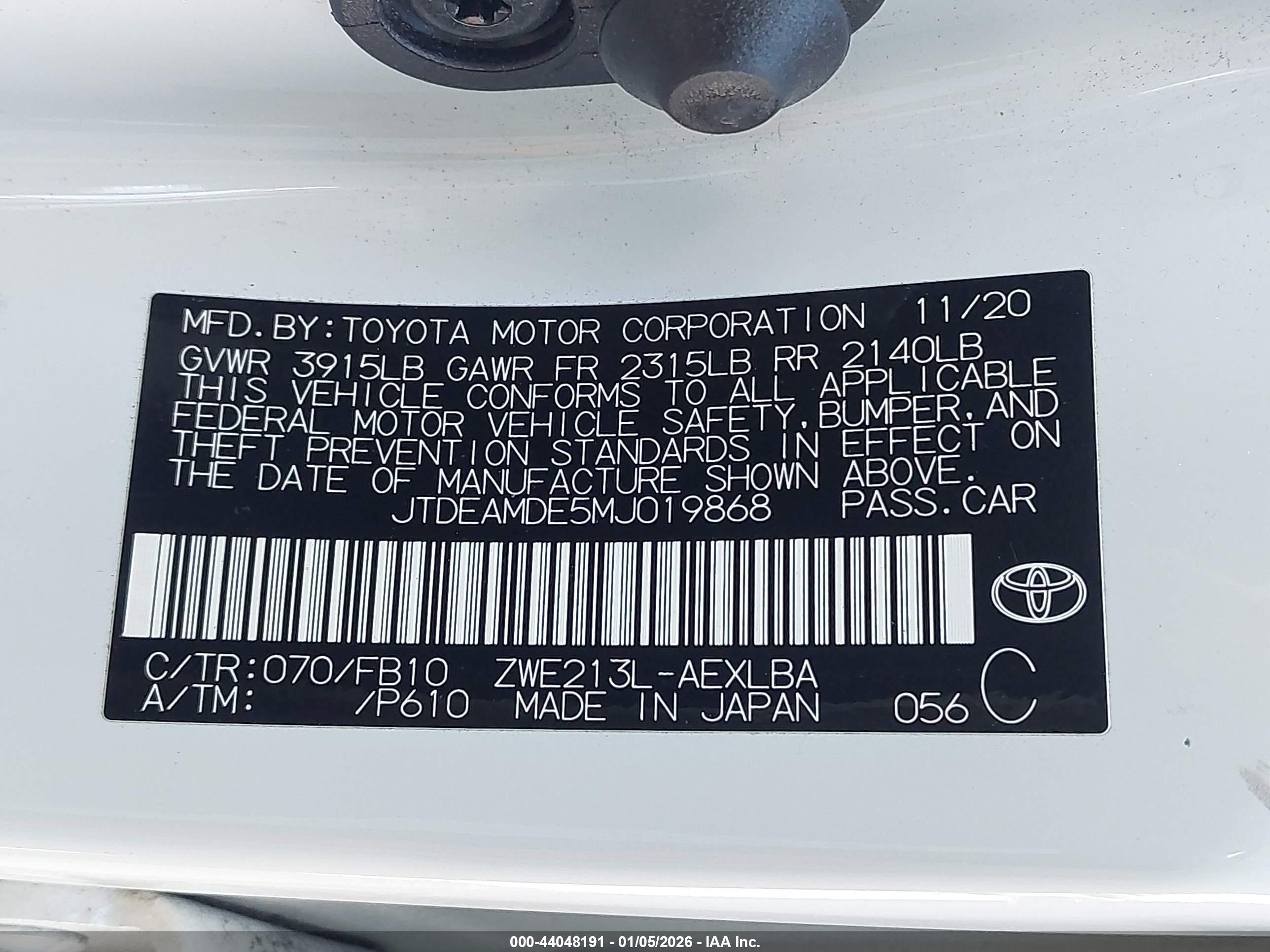 TOYOTA COROLLA image 9