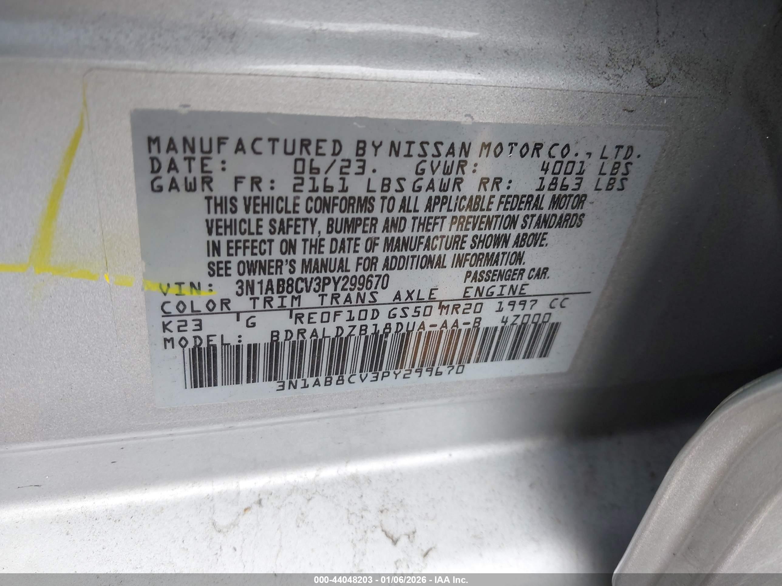 NISSAN SENTRA image 9