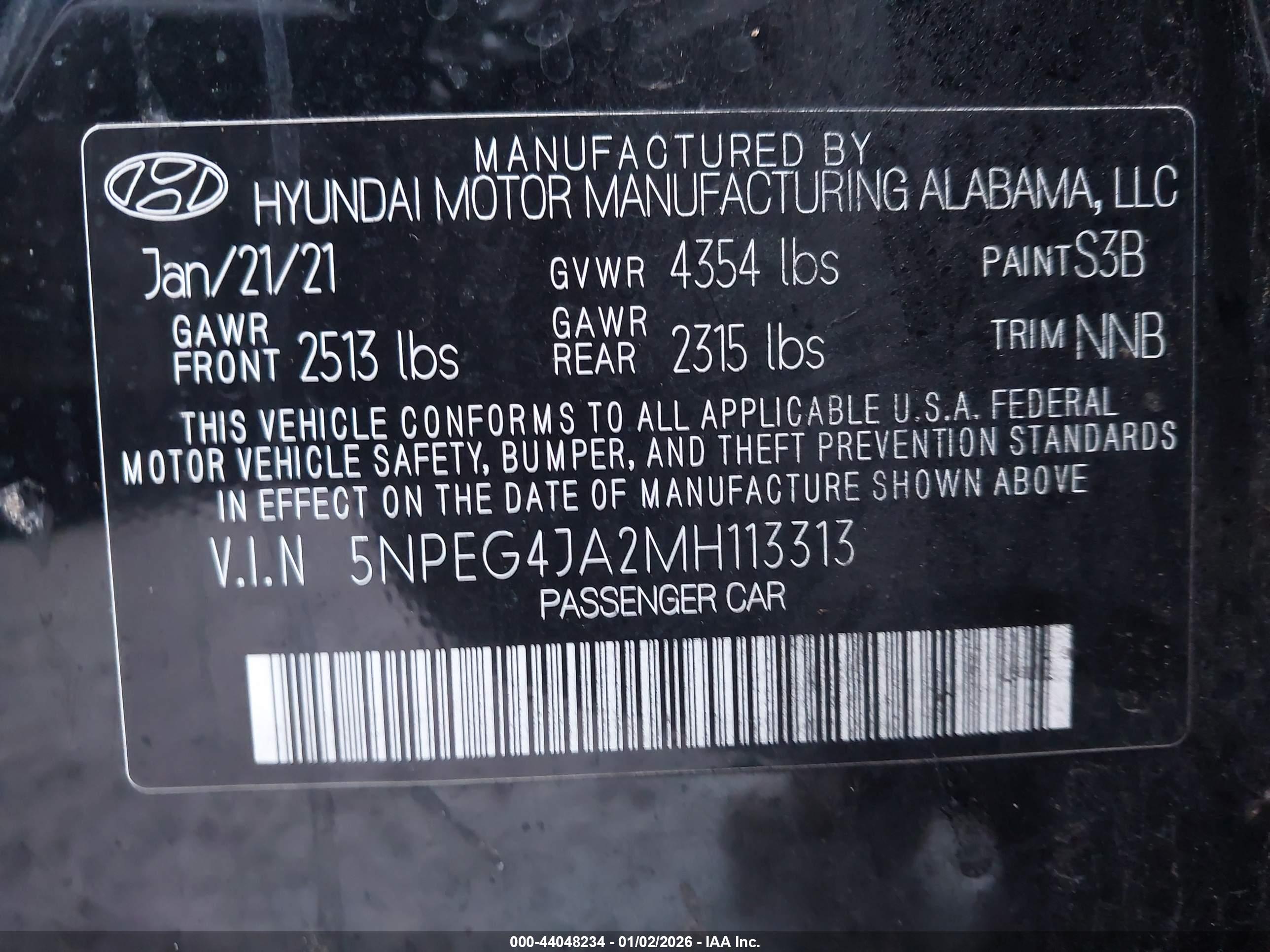 HYUNDAI SONATA image 9