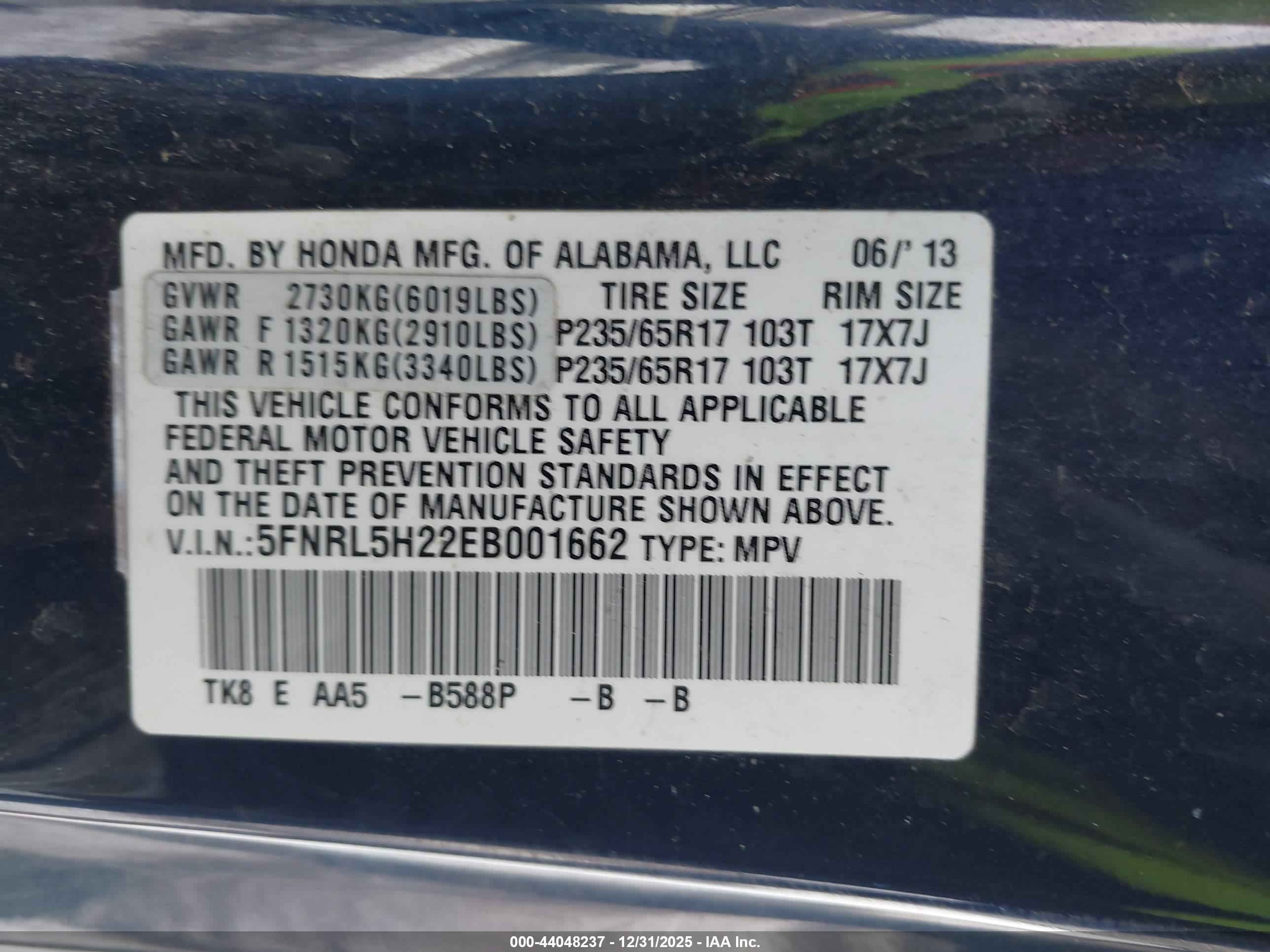 HONDA ODYSSEY image 9