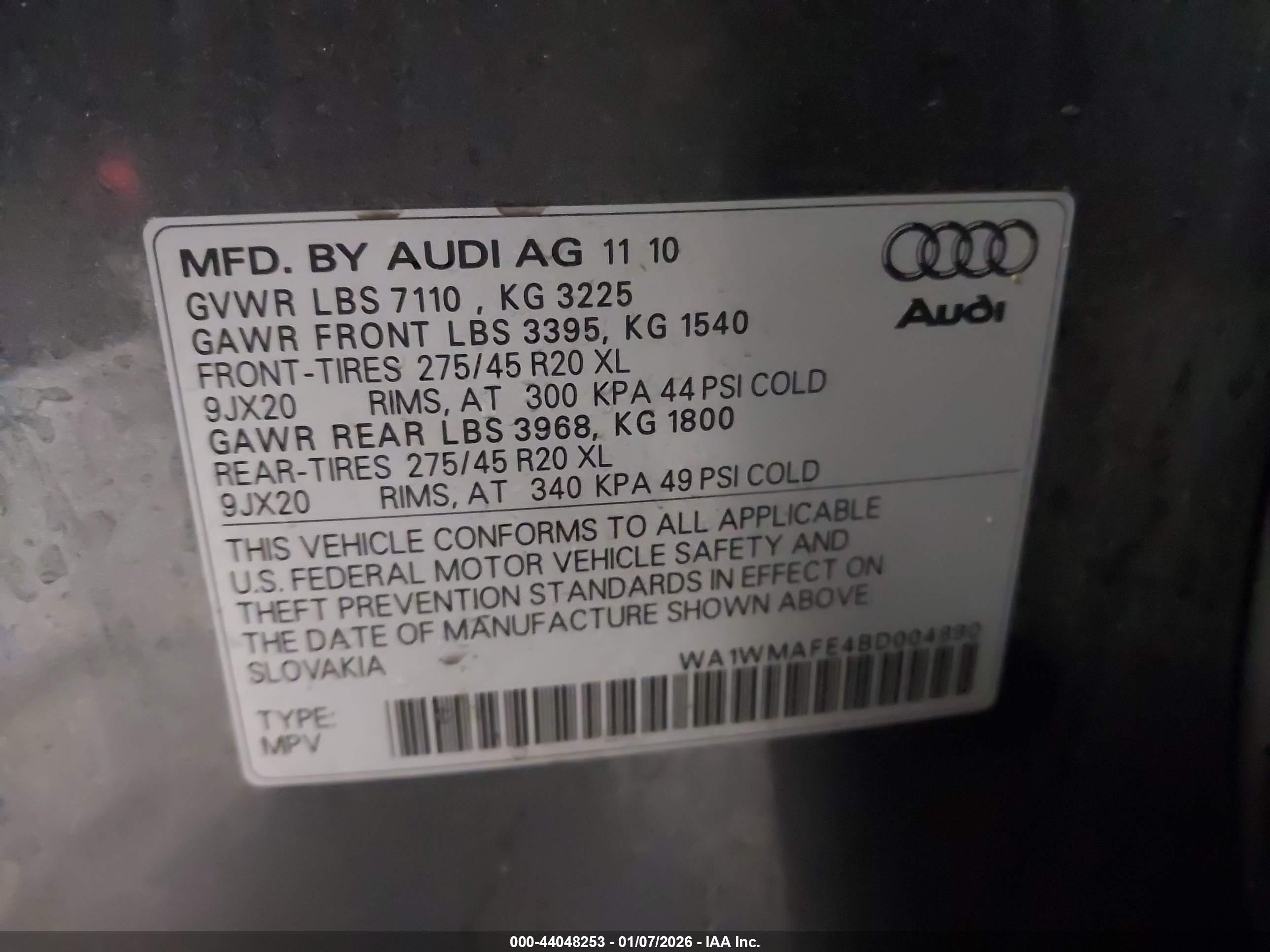 AUDI Q7 image 9