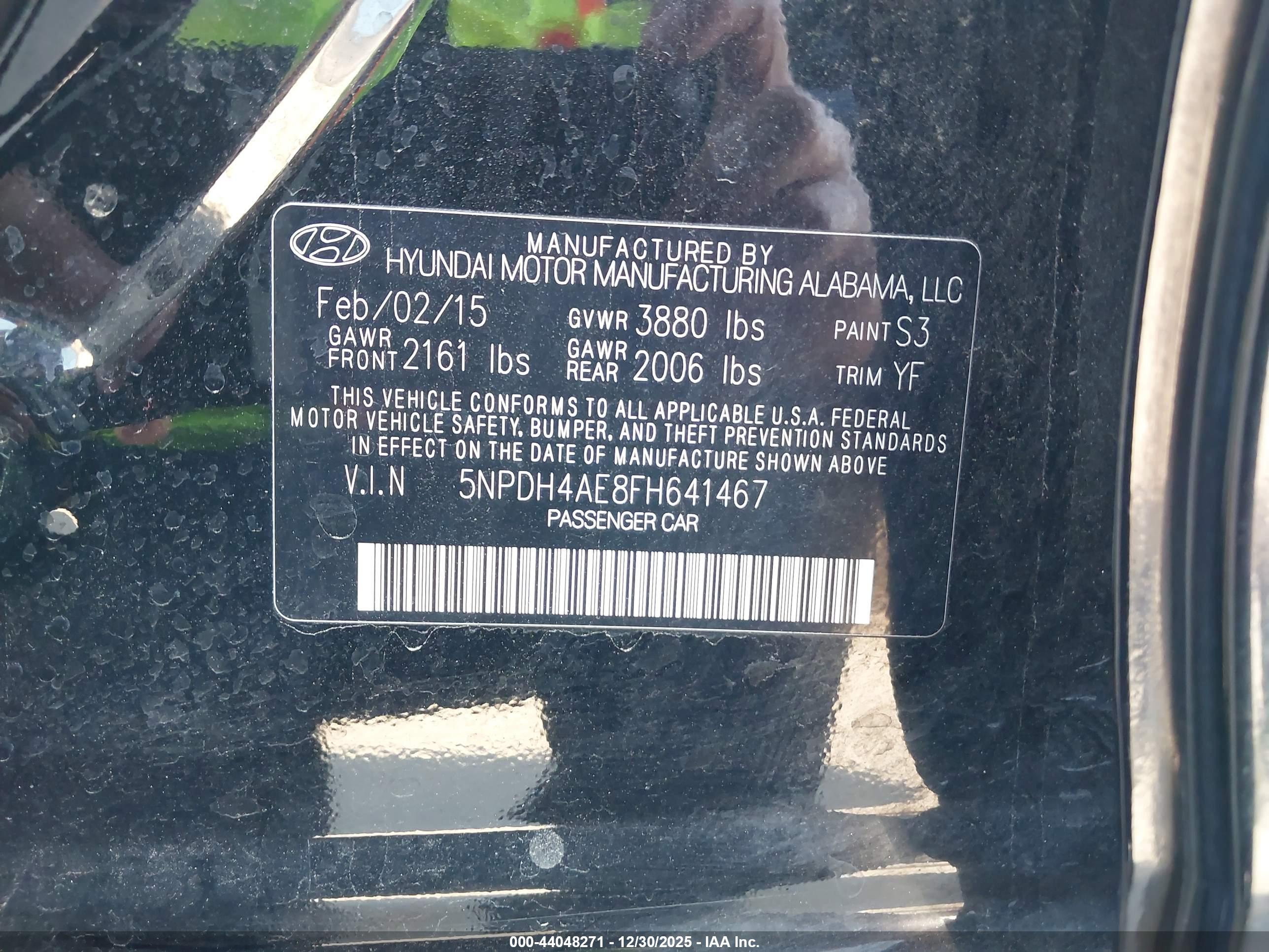HYUNDAI ELANTRA image 9