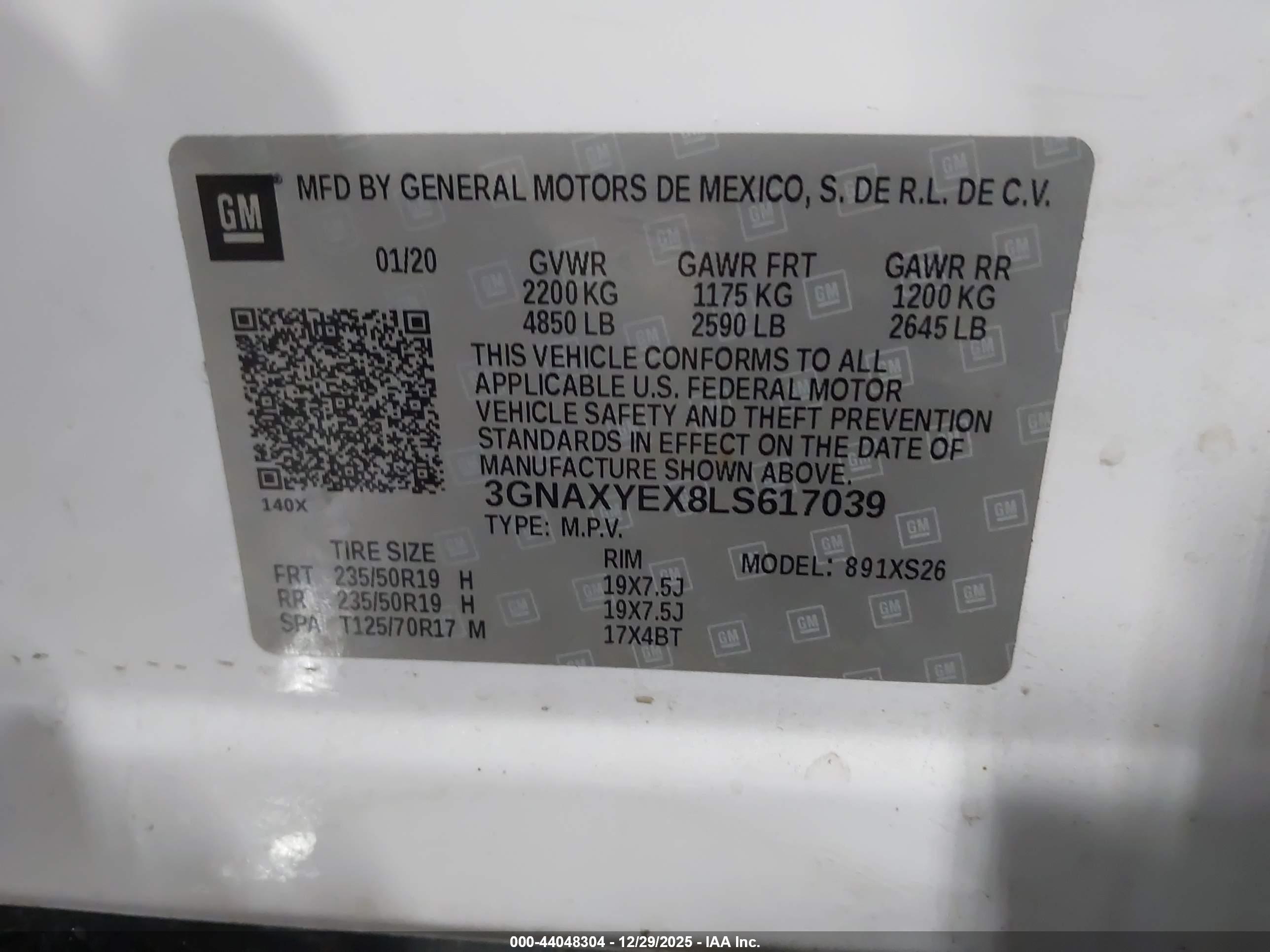 CHEVROLET EQUINOX image 9