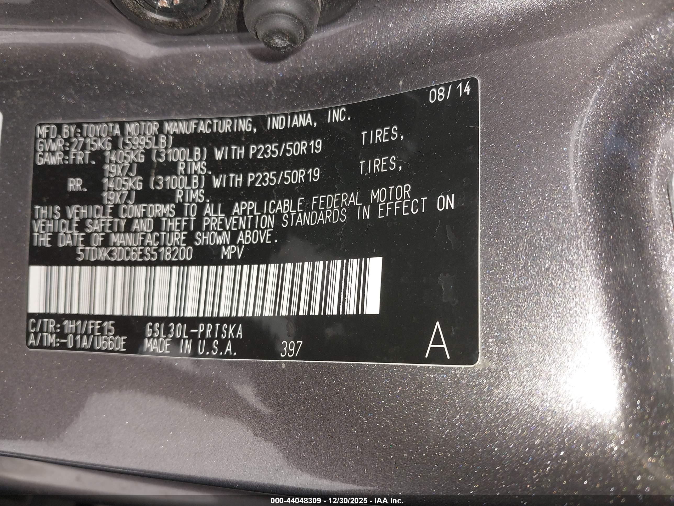TOYOTA SIENNA image 9