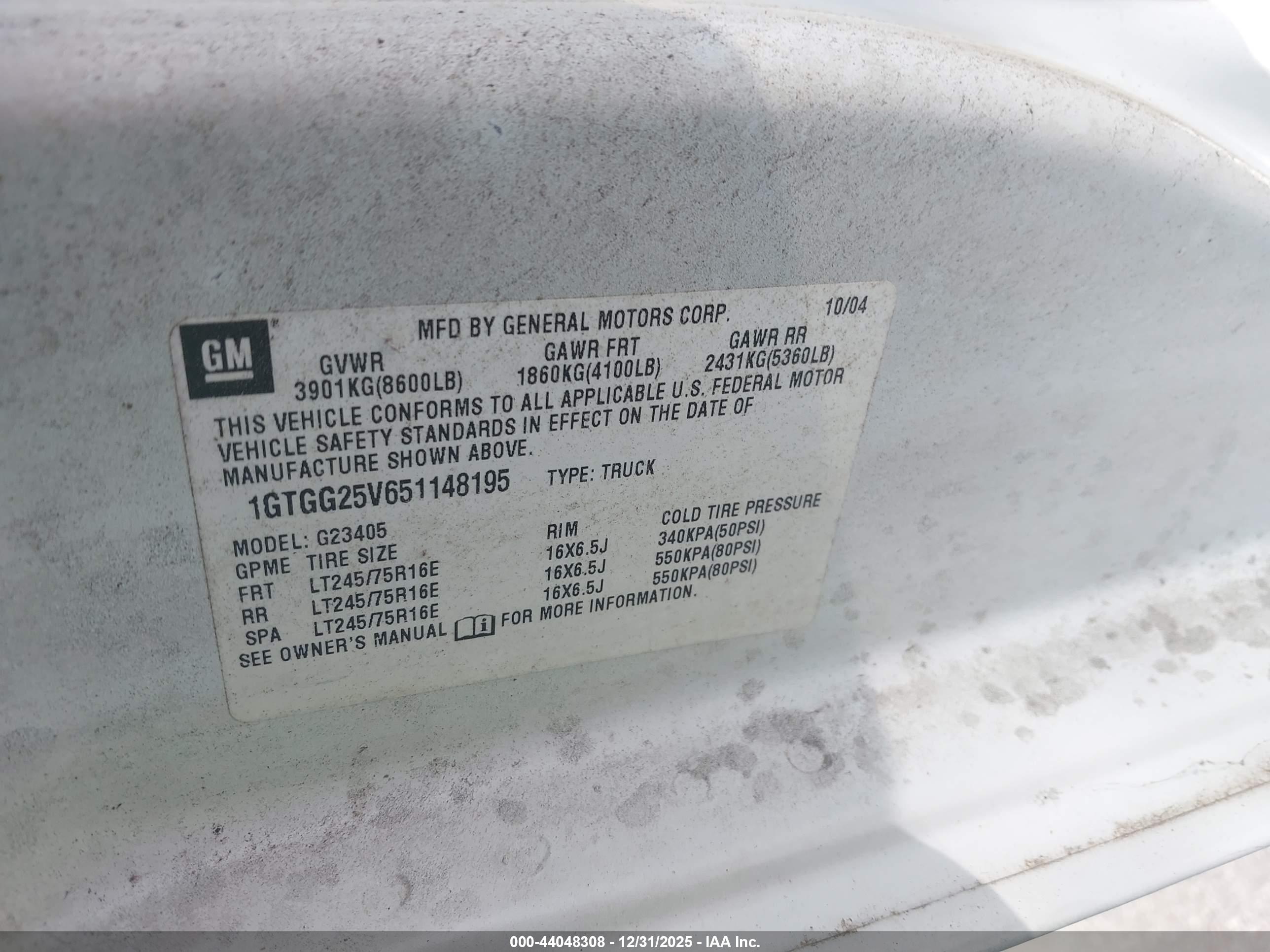 GMC SAVANA image 9